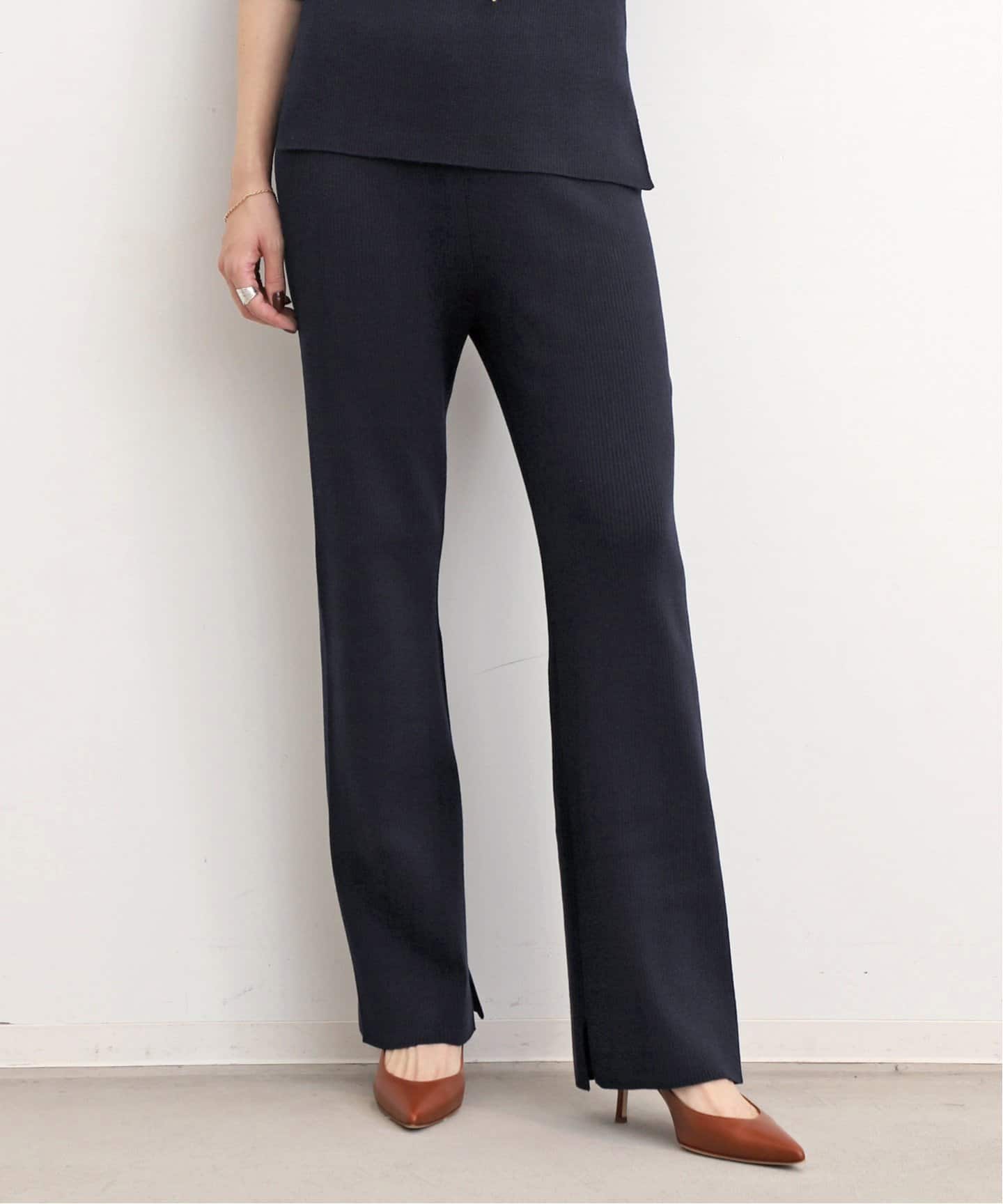 Rib Knit Pants（その他パンツ）｜L'Appartement（アパルトモン）の