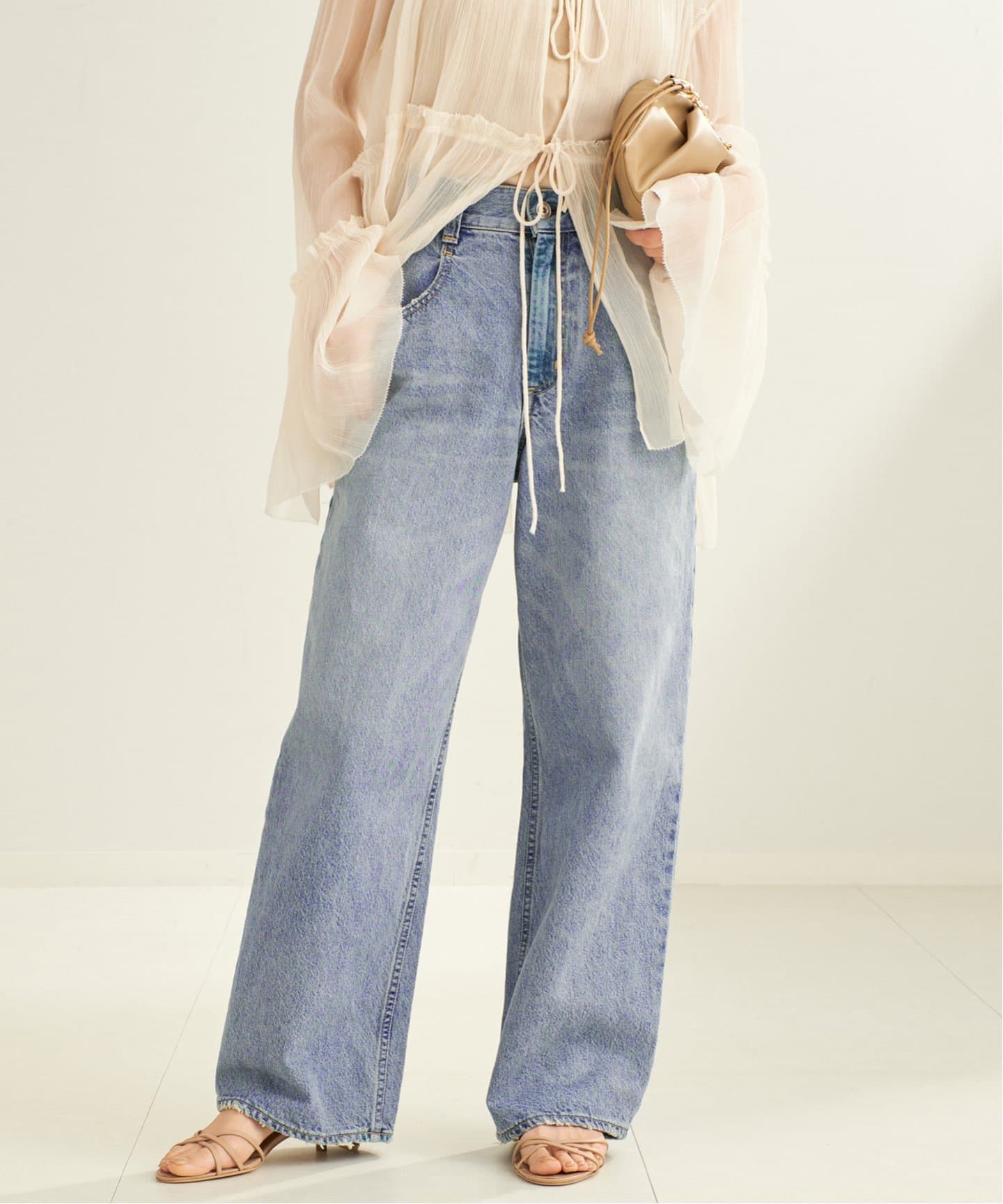 追加》R'IAM WIDE デニム（デニムパンツ・ジーンズ）｜Plage