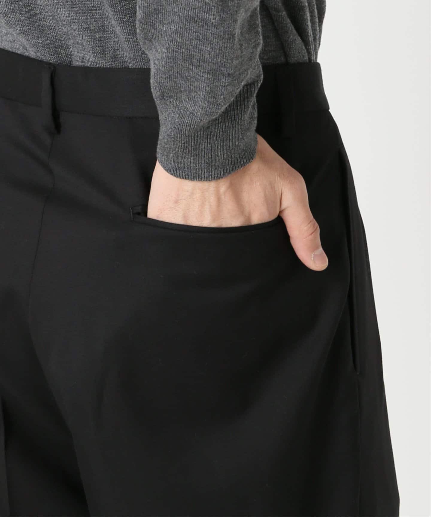 LE / エルイー】2TUCK WOOL PT（スラックス）｜L'ECHOPPE（レショップ