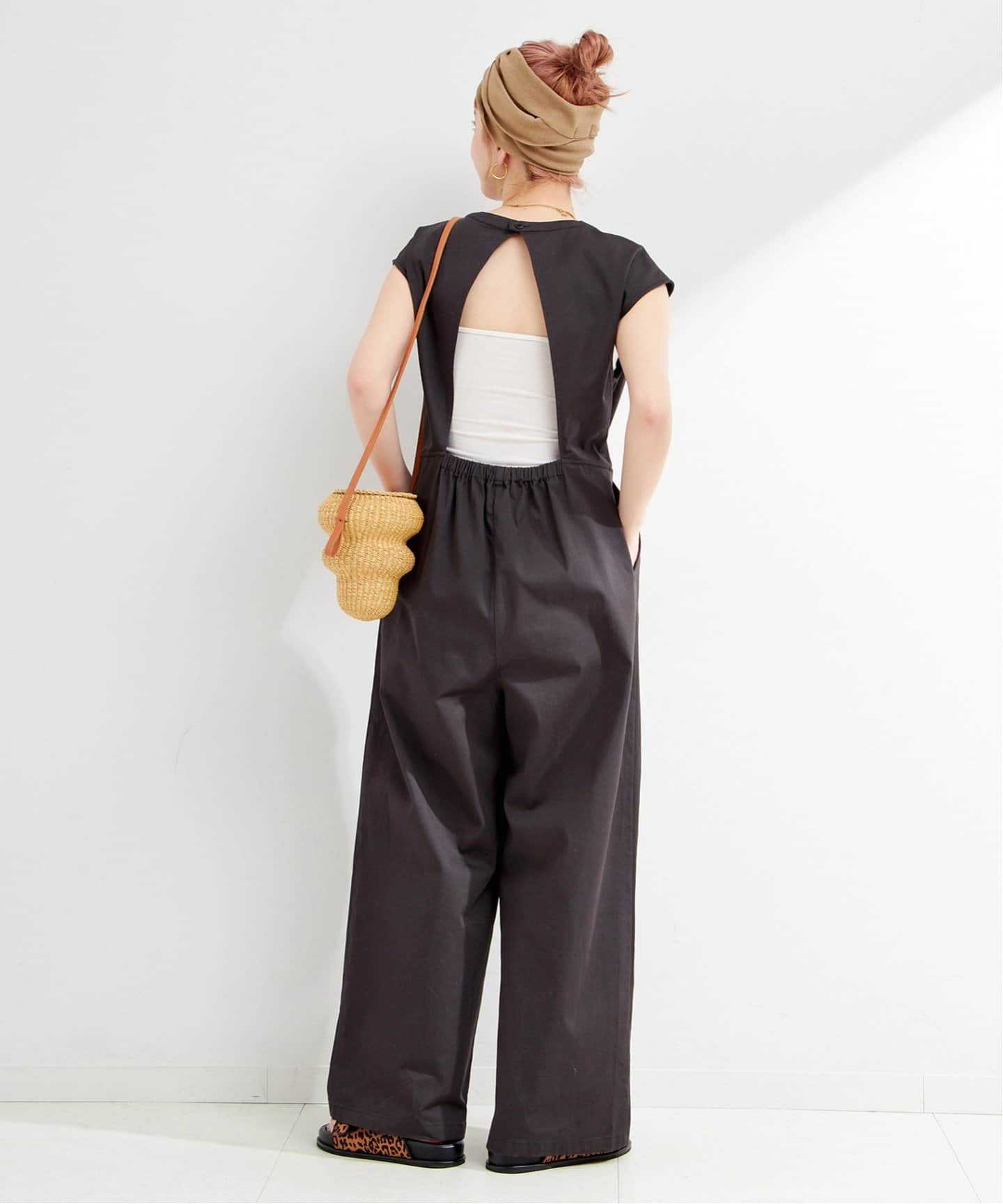 バックオープンサロペット（サロペット／オーバーオール）｜B.C STOCK