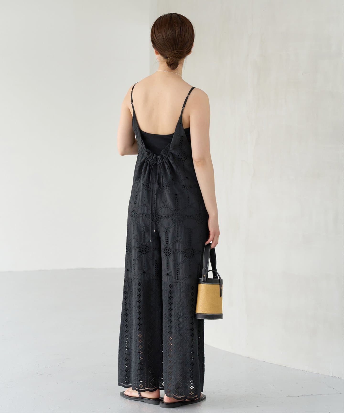 WEB限定/追加4》レースオールインワン（つなぎ／オールインワン