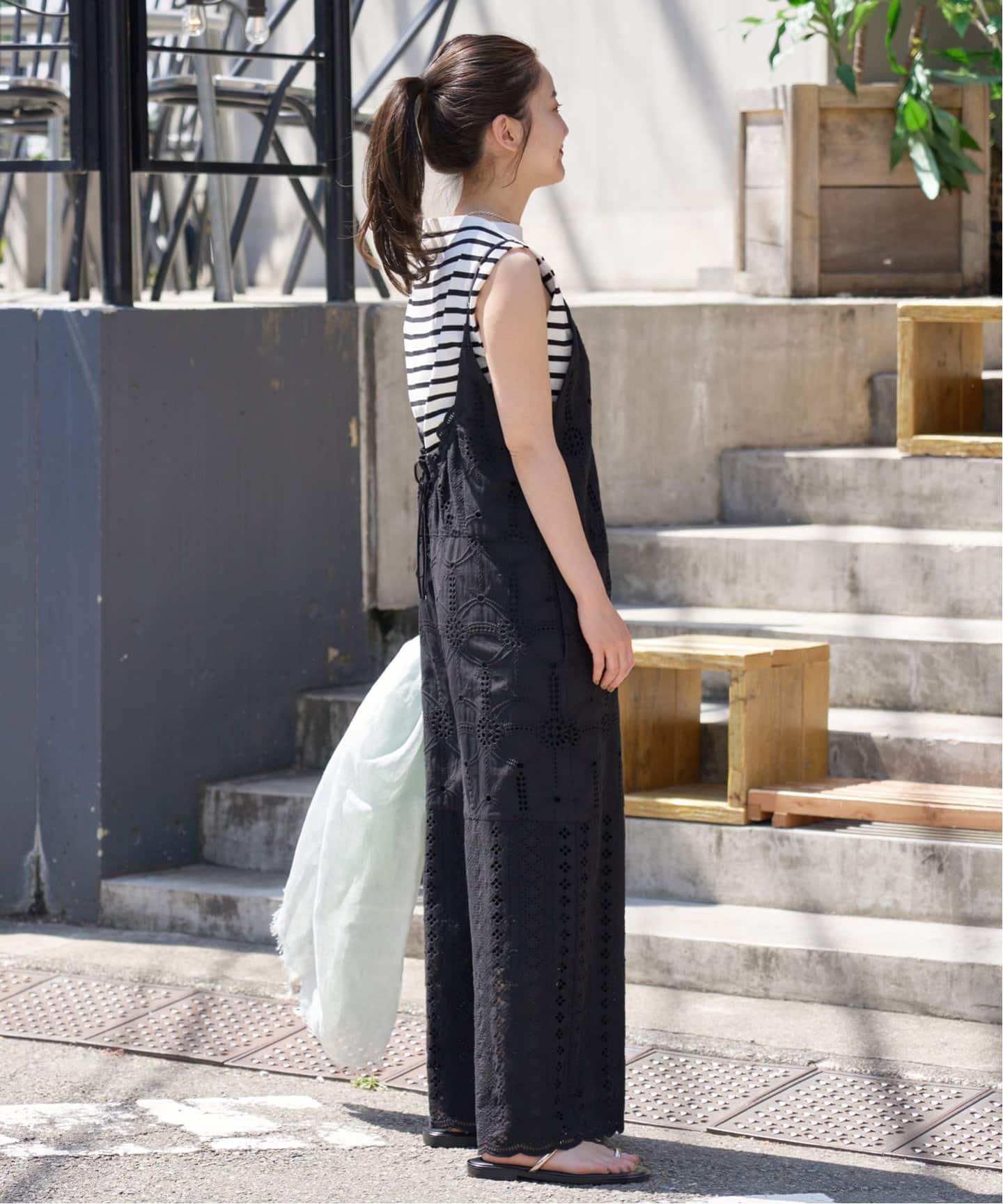 WEB限定/追加5》レースオールインワン（つなぎ／オールインワン