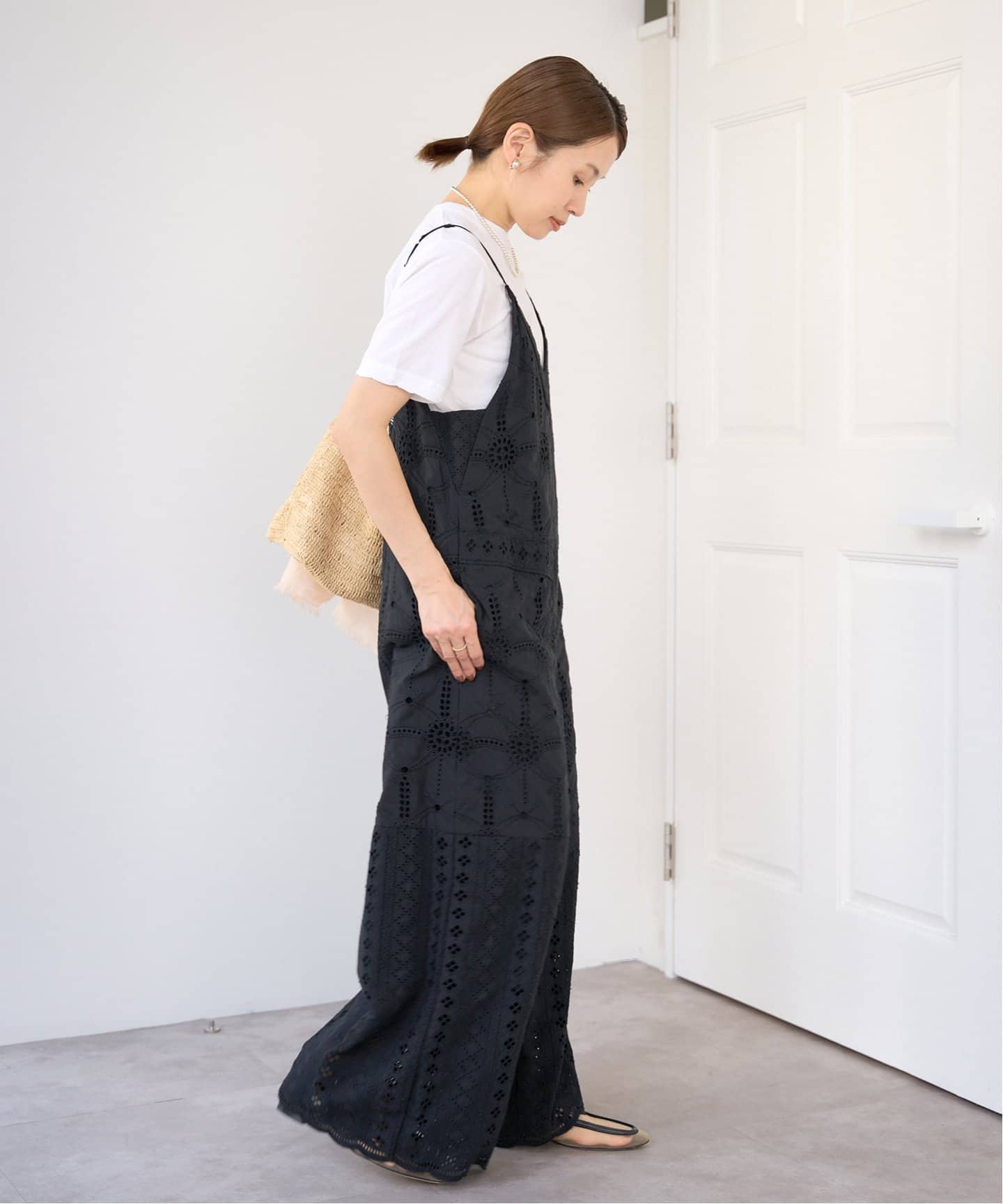 WEB限定/追加6》レースオールインワン（つなぎ／オールインワン