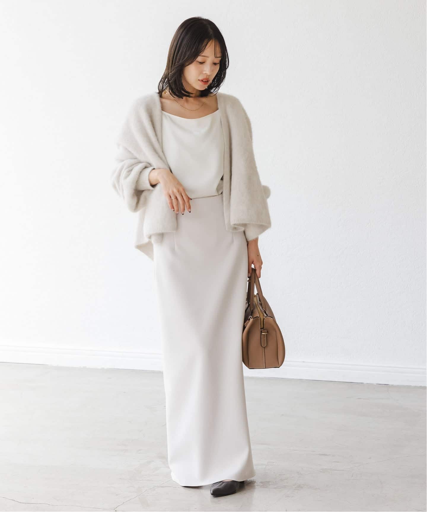 追加》メルティサテン2WAYキャミ（キャミソール）｜NOBLE（ノーブル