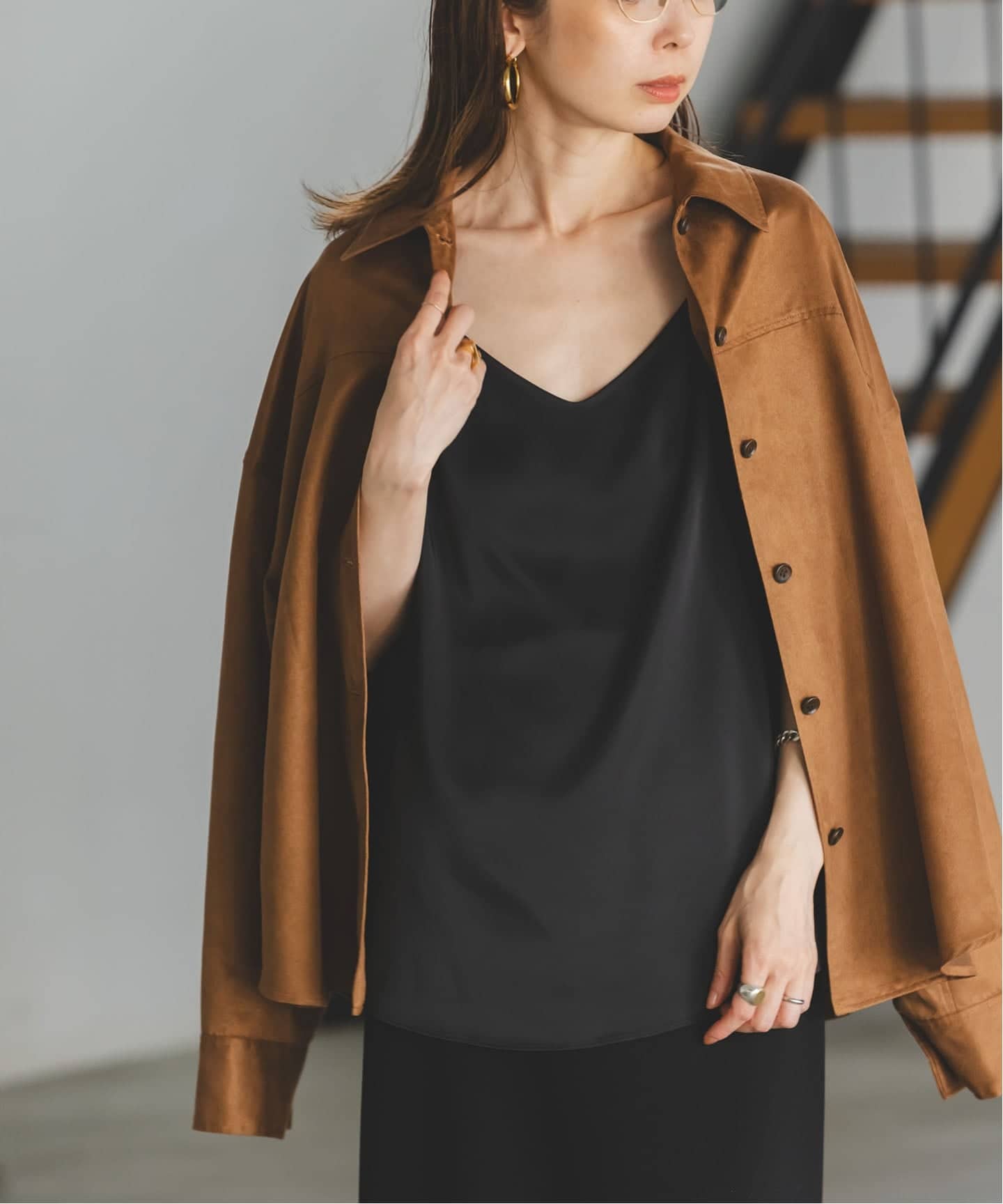 追加》メルティサテン2WAYキャミ（キャミソール）｜NOBLE（ノーブル