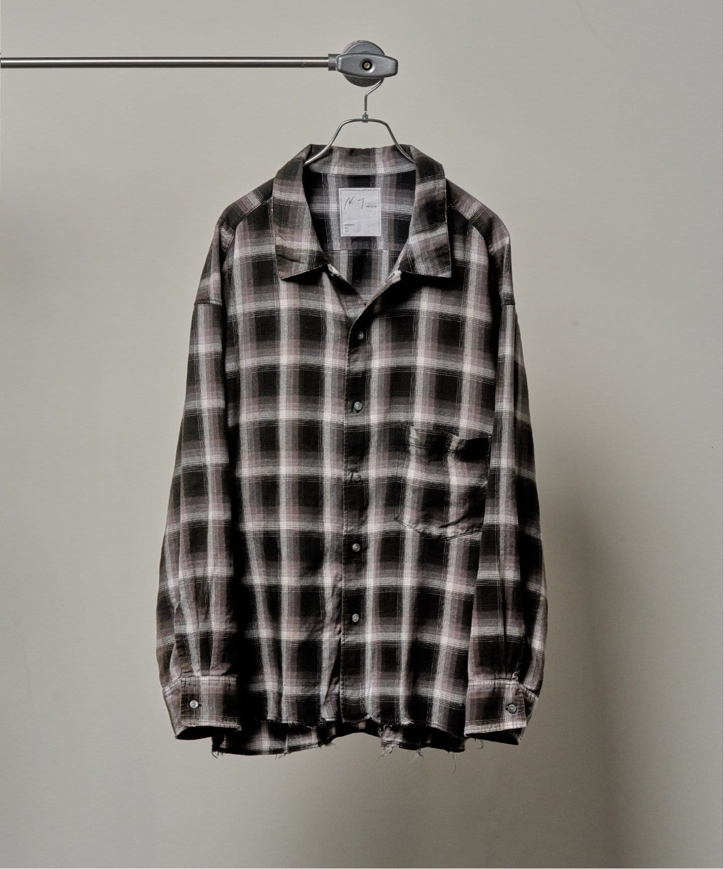 ANCELLM × WISM 別注 OMBRECHECK SHIRT（シャツ／ブラウス）｜WISM