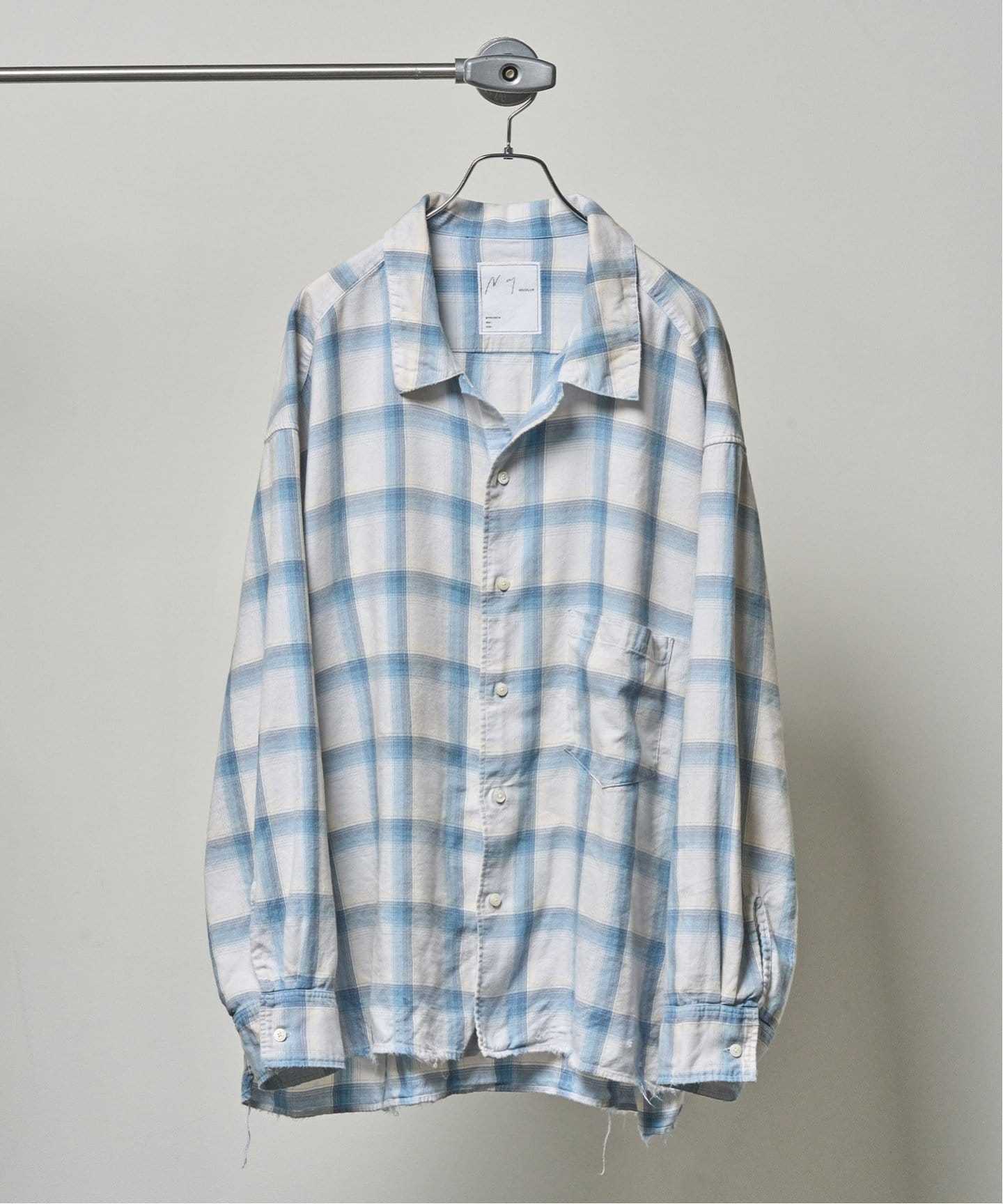 ANCELLM × WISM 別注 OMBRECHECK SHIRT（シャツ／ブラウス）｜WISM