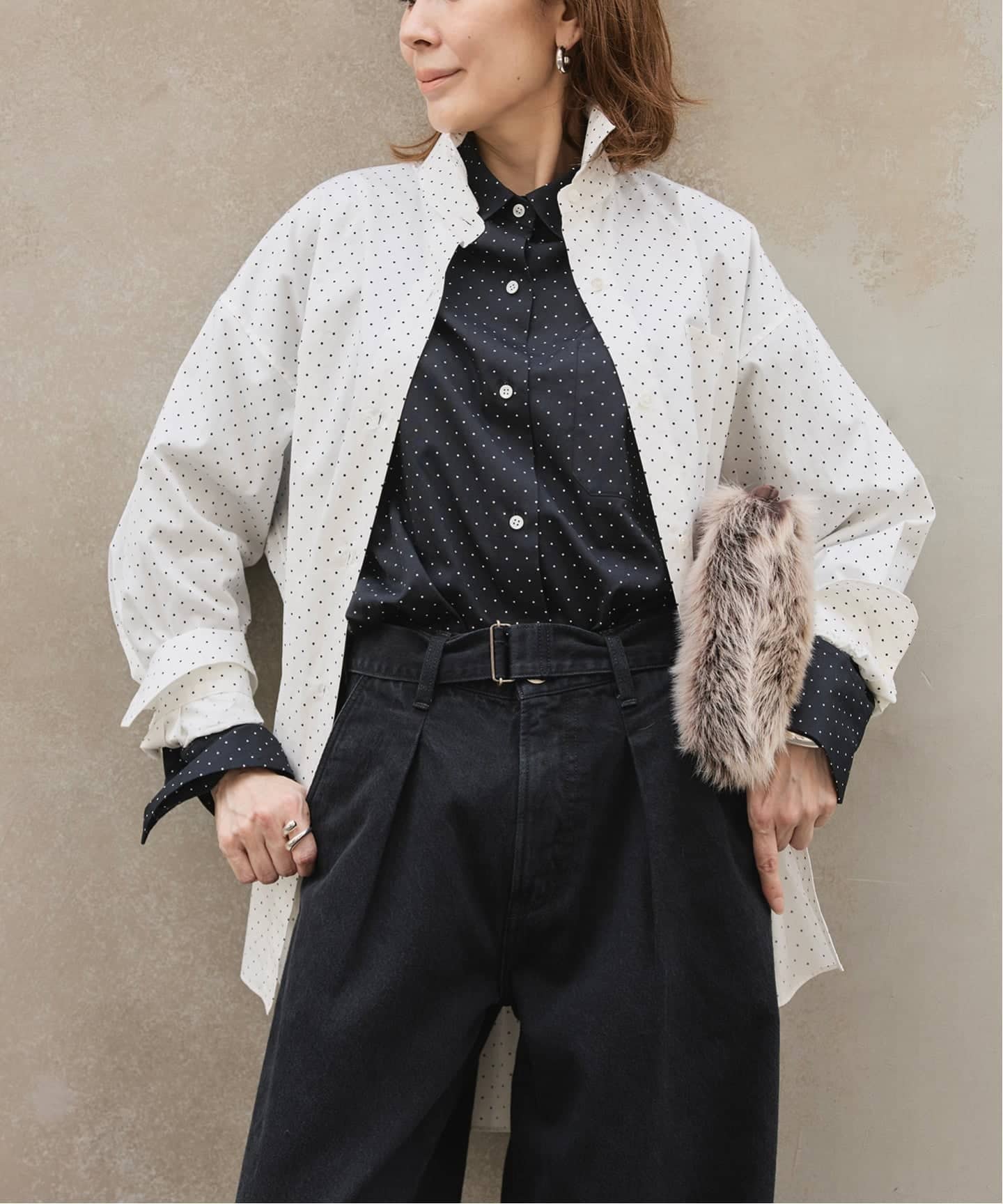 ドットシャツ（シャツ／ブラウス）｜VERMEIL par iena（ヴェルメイユ