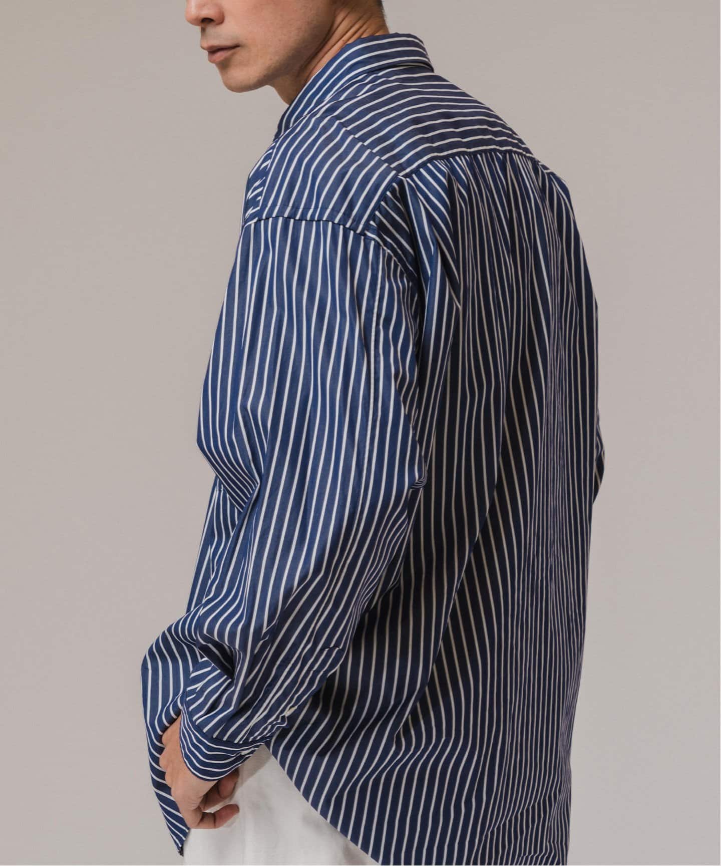 THOMAS MASON(トーマスメイソン) オーバーサイズ レギュラーカラー