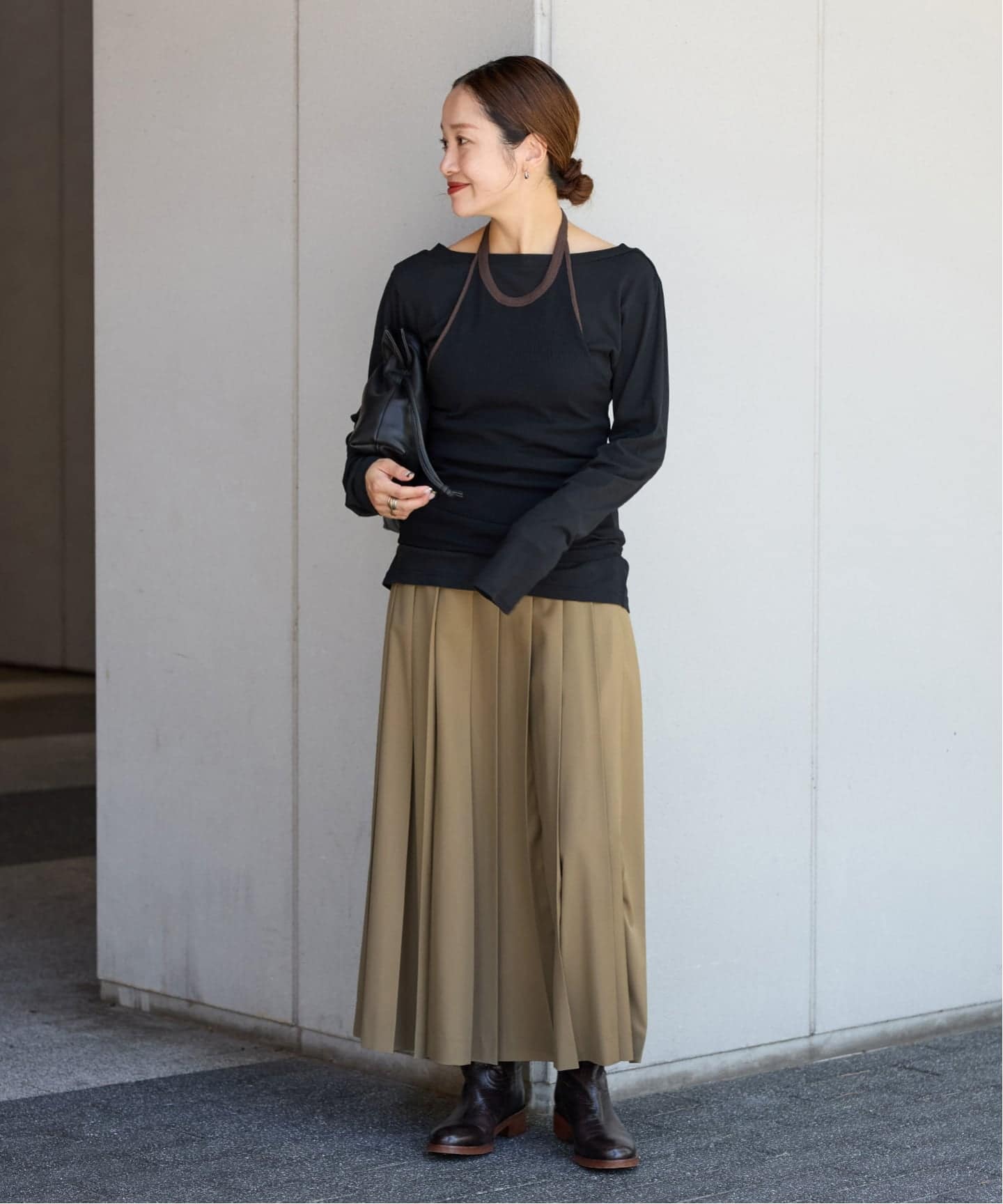 プリーツロングスカート（ロング・マキシ丈スカート）｜JOURNAL