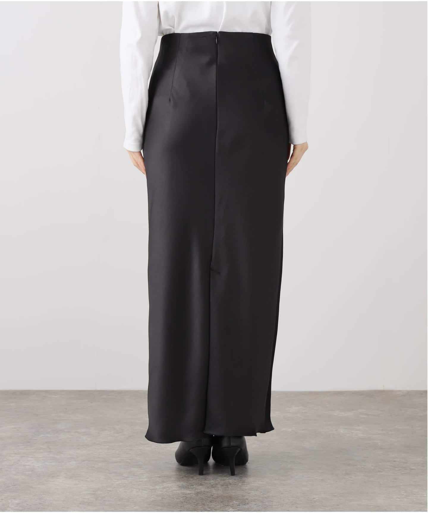 追加》vintage satin tight スカート（ロング・マキシ丈スカート