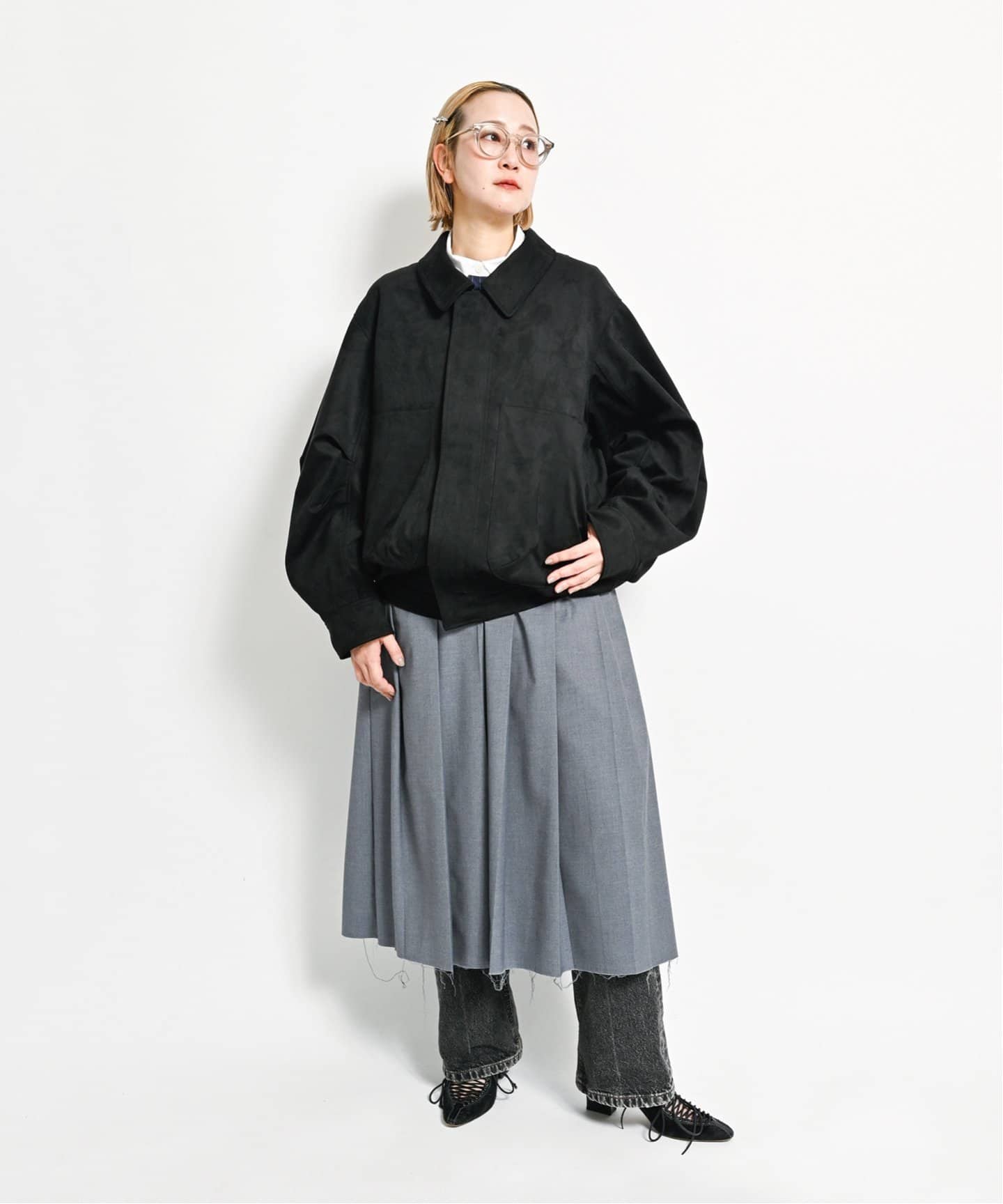 TR PLEATS スカート（ロング・マキシ丈スカート）｜CITYSHOP（シティ