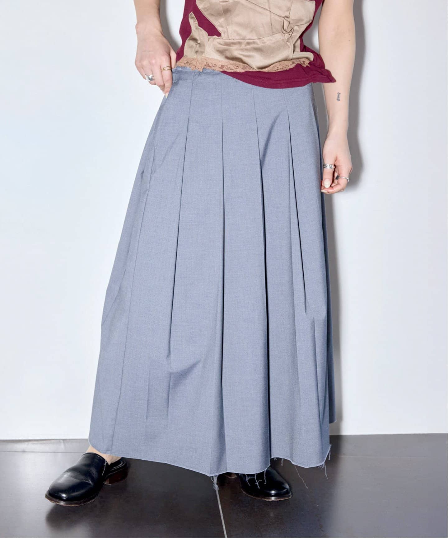 TR PLEATS スカート（ロング・マキシ丈スカート）｜CITYSHOP（シティ