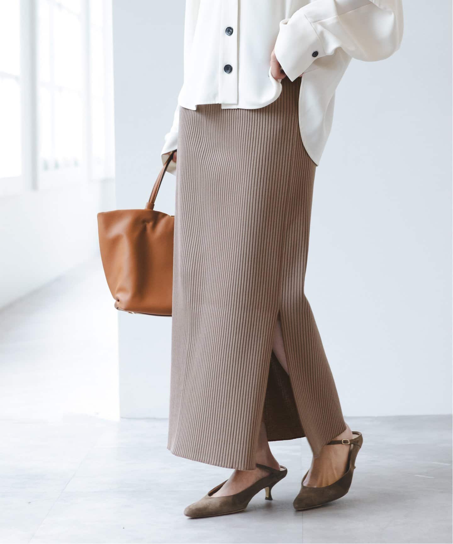 追加》トタンテレコタイトスカート 16（ロング・マキシ丈スカート