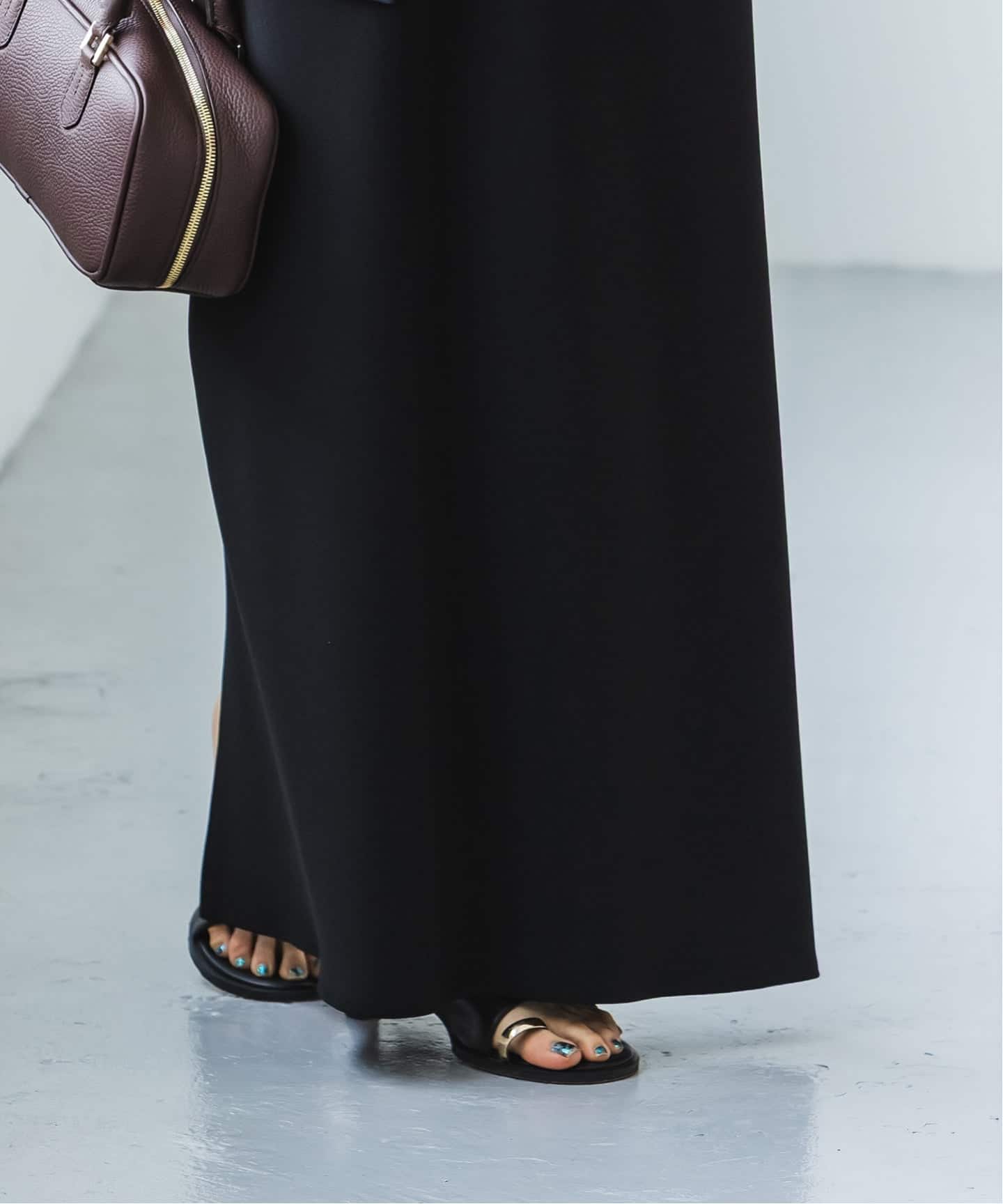 追加》コンフォートジャージーライクタイトスカート（ロング・マキシ丈