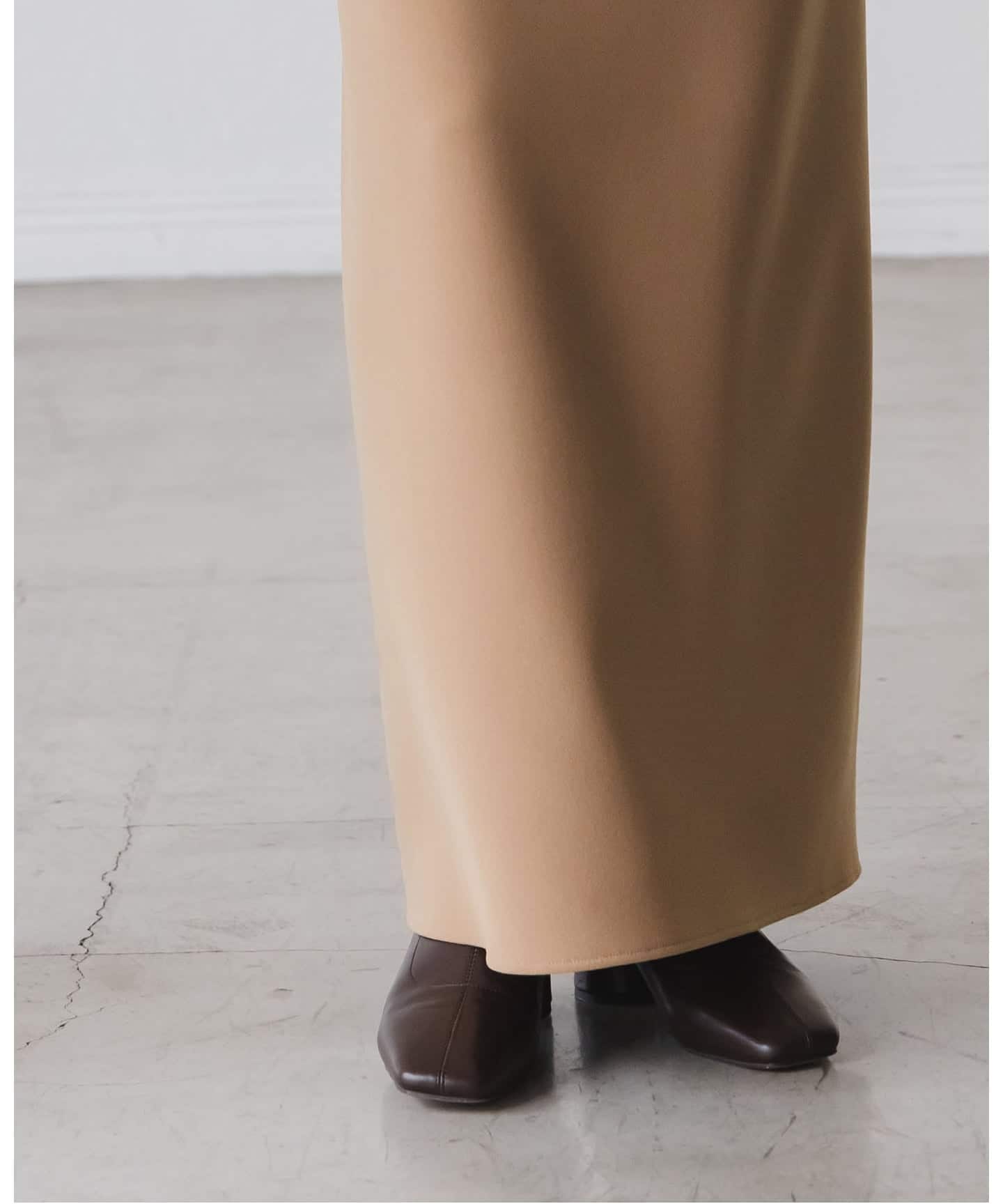 追加》【洗える】コンフォートジャージーライクタイトスカート7