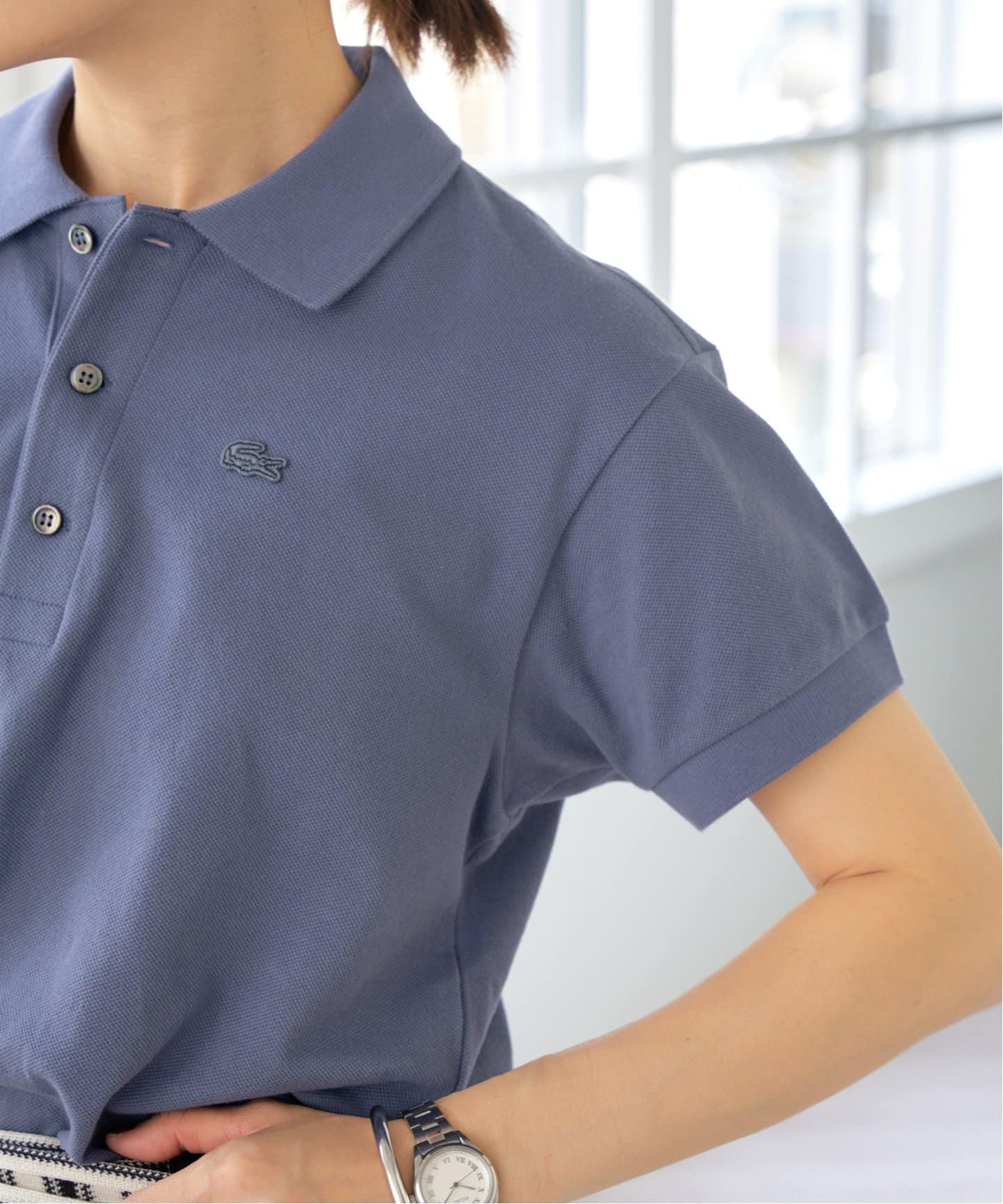 LACOSTE/ラコステ 別注 POLO SHIRTS ポロシャツ（ポロシャツ）｜IENA