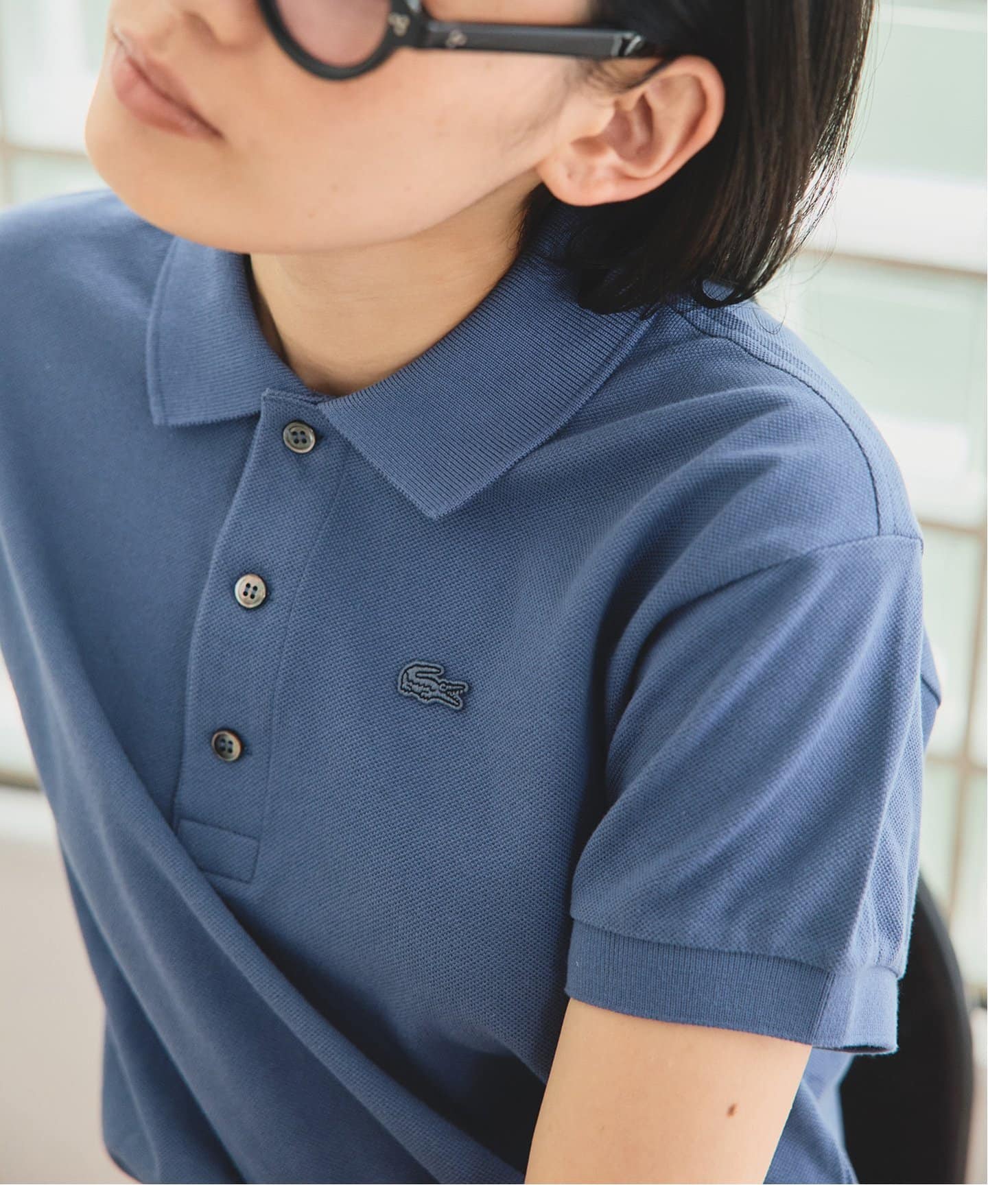 LACOSTE/ラコステ 別注 POLO SHIRTS ポロシャツ（ポロシャツ）｜IENA