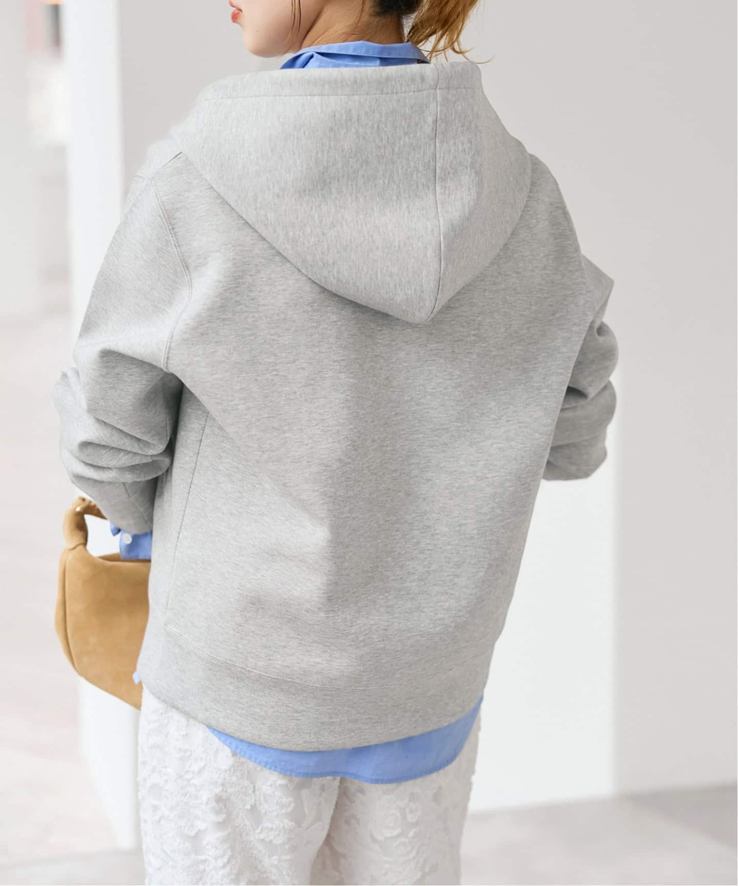 追加5》ストレッチジップフードパーカー（Tシャツ／カットソー