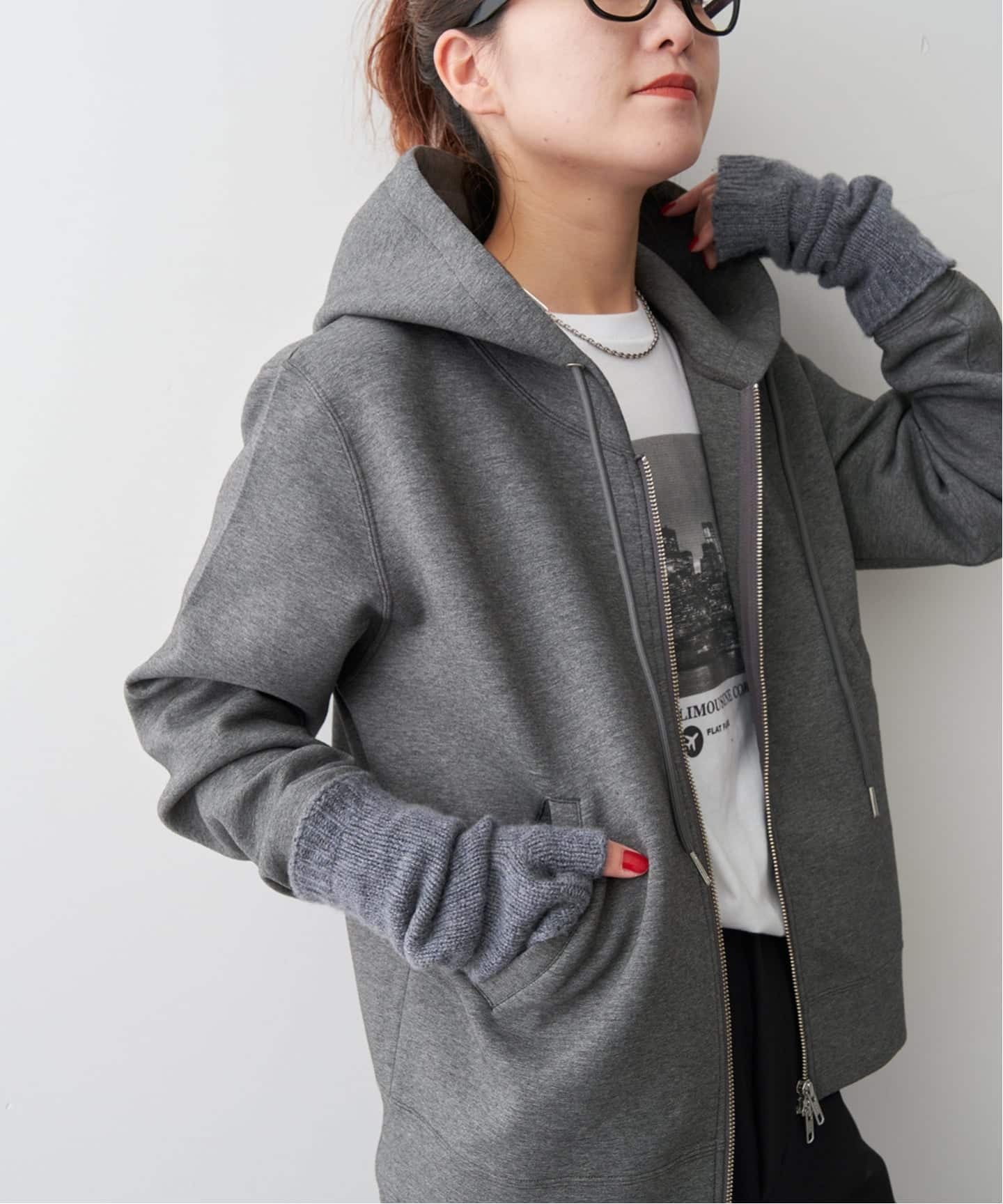 追加4》ストレッチジップフードパーカー（パーカー）｜Spick and Span