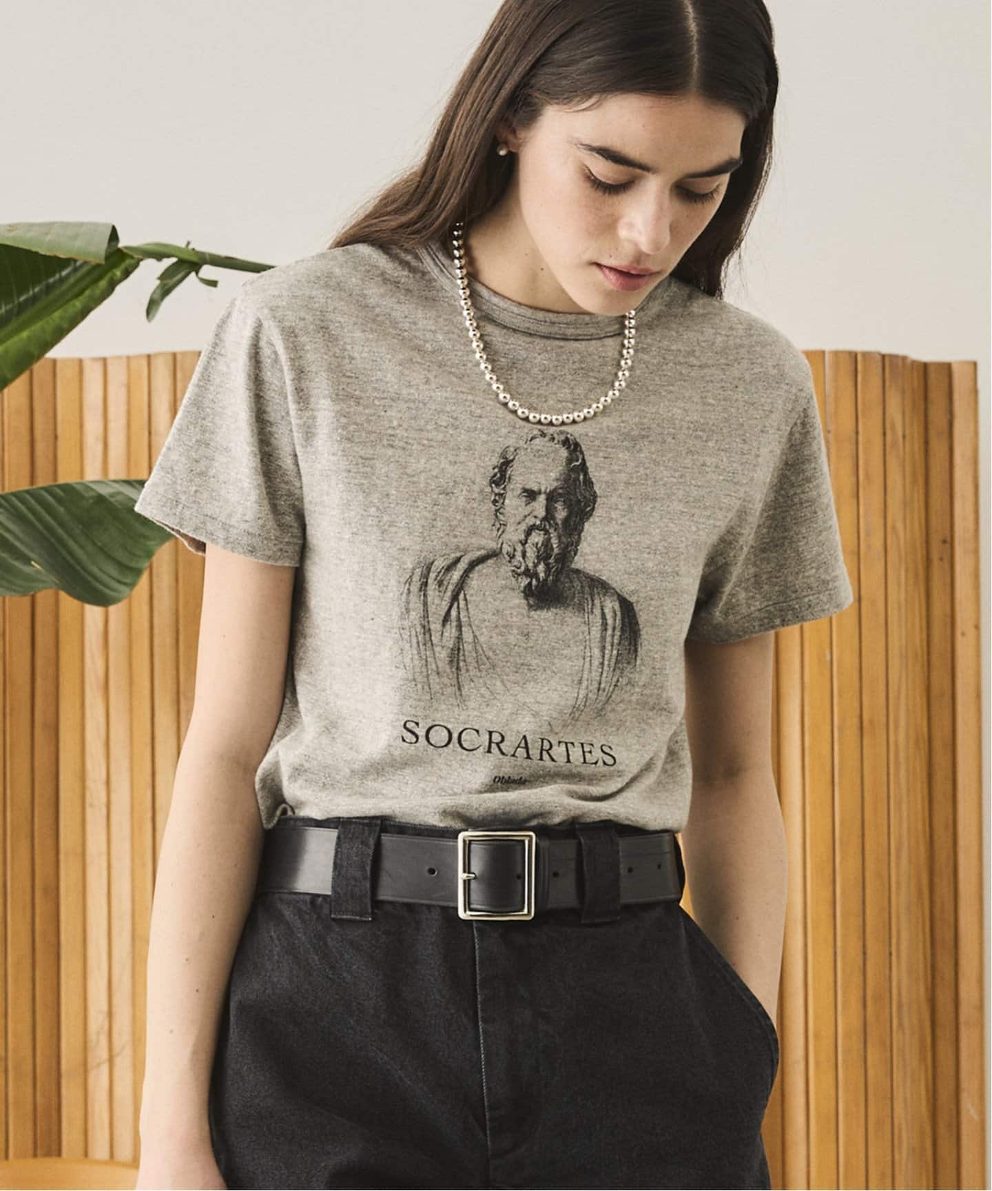 一部店舗+WEB限定》OBLADA / オブラダ SOCRATES TEE（Tシャツ