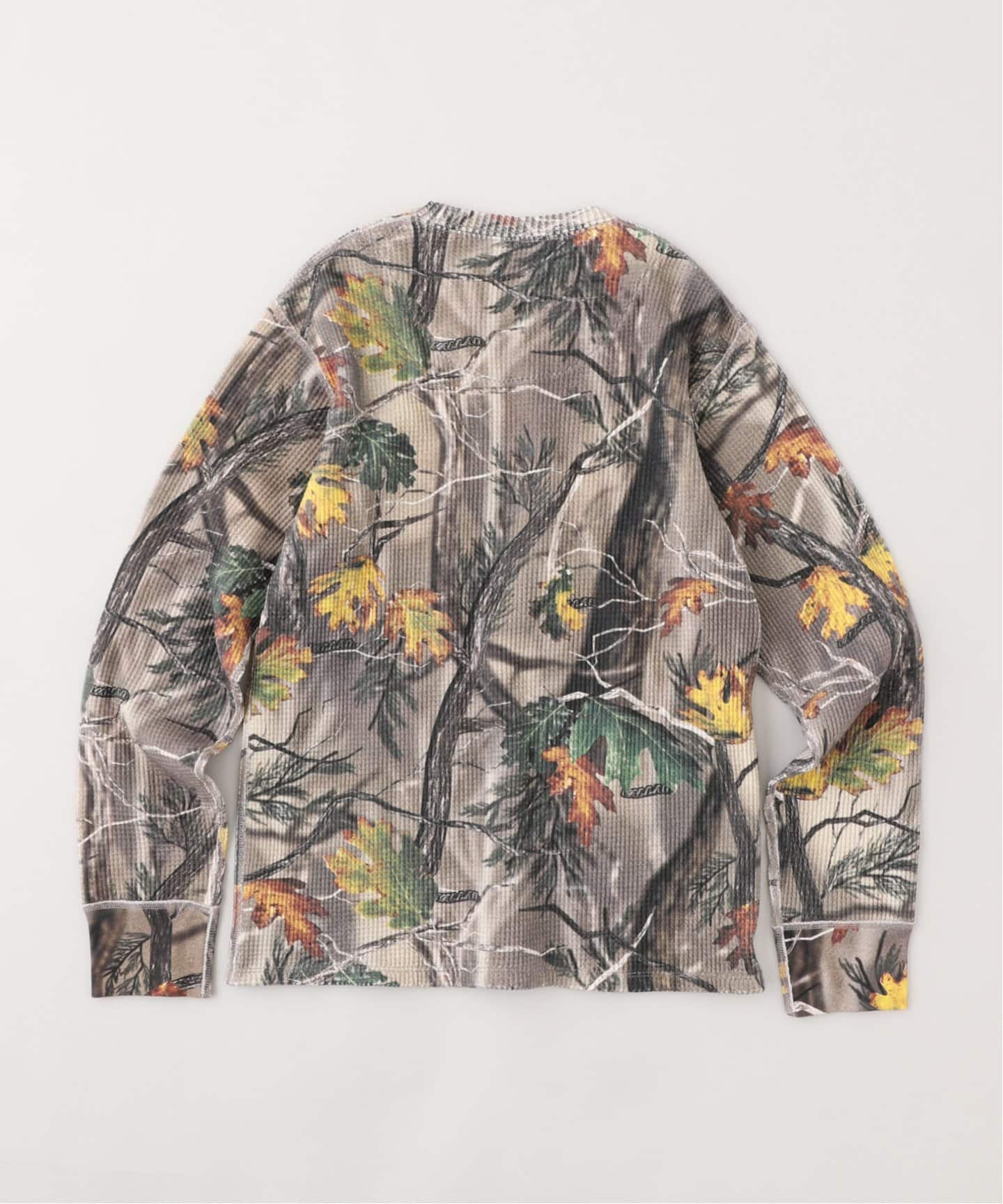 VALLAD / バラッド】カモ サーマル ロング Tee（Tシャツ／カットソー