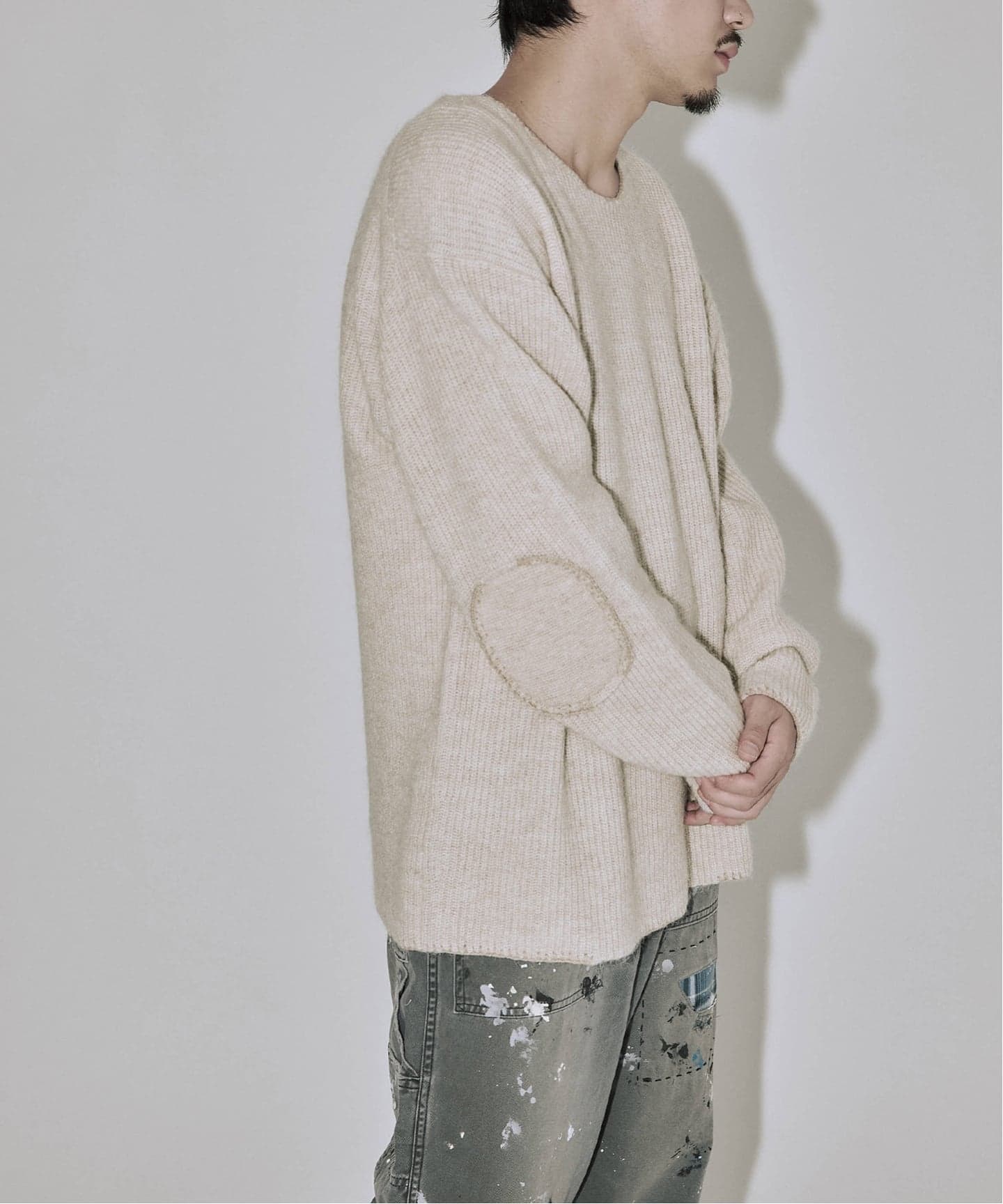 J.S.Homestead / ブランケット ステッチ リブ ニット（ニット