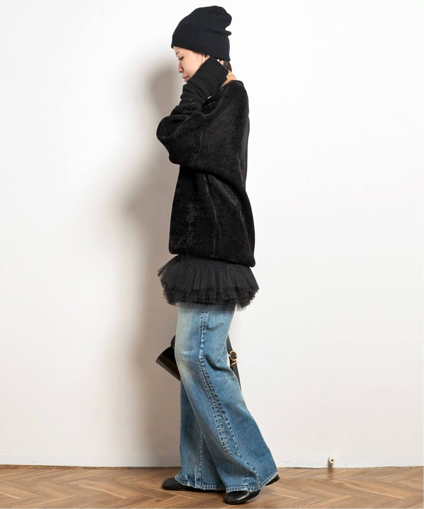 ベロアニット（ニット／セーター）｜AP STUDIO（エーピーストゥディオ