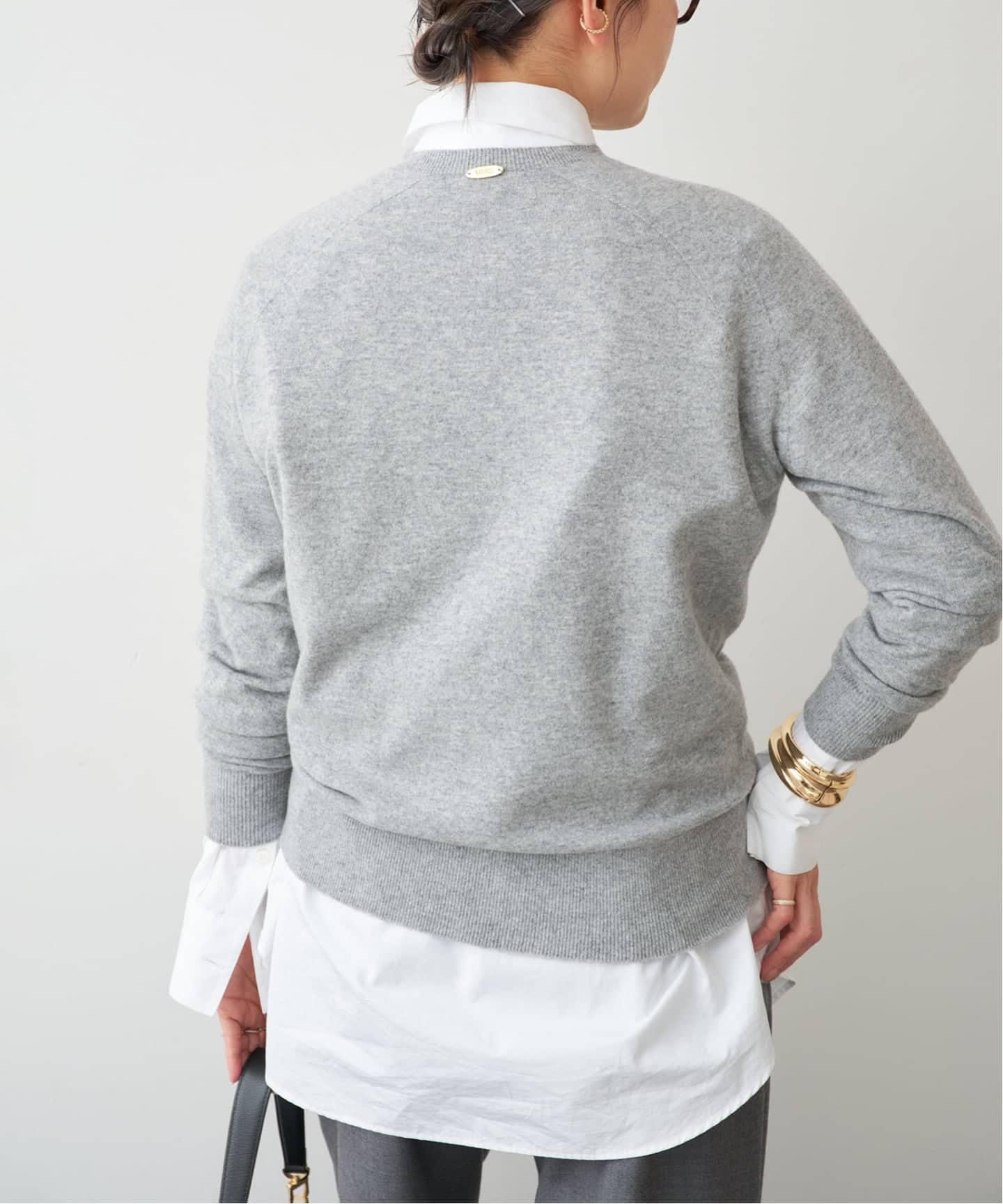 CAPRI クルーネック プルオーバー（ニット／セーター）｜Deuxieme