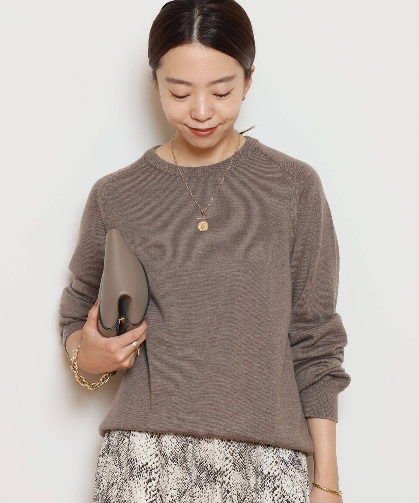 WISH クルーネックプルオーバー（ニット／セーター）｜MUSE de