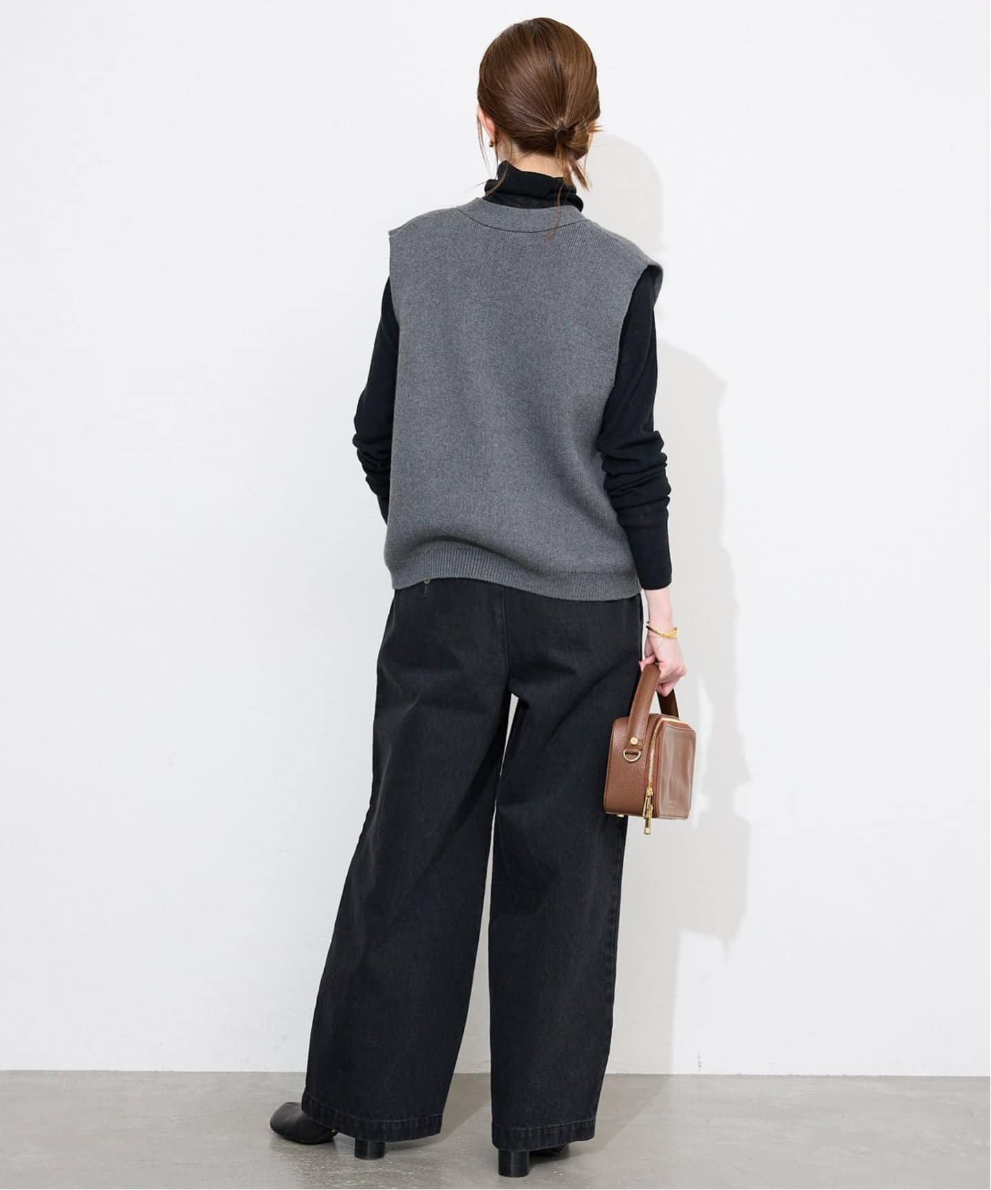 WEB限定/追加2》パールニットベスト（ベスト）｜SLOBE IENA（スローブ