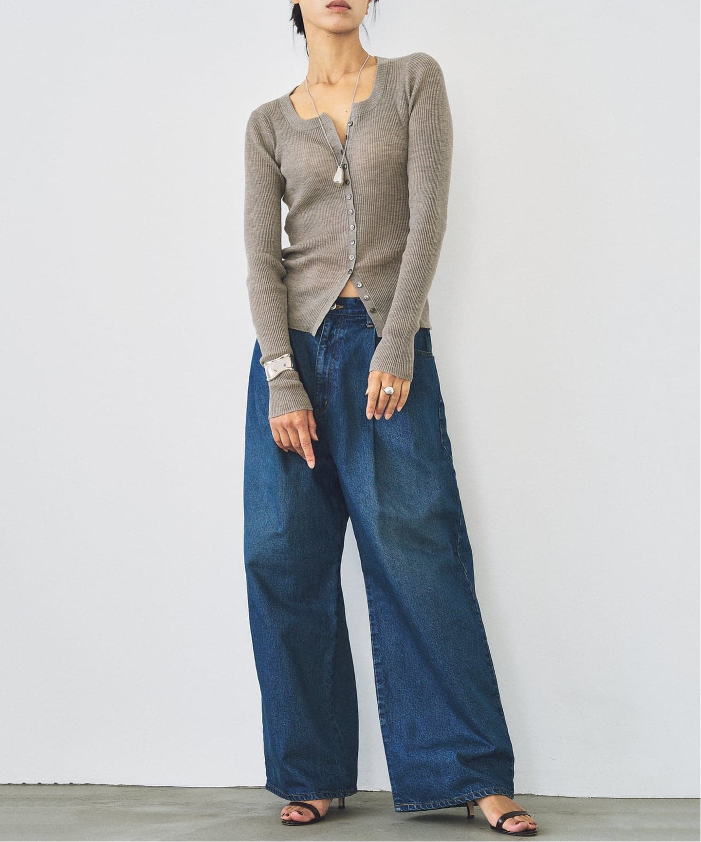 R'IAM RIB SEER プルオーバー（ニット／セーター）｜Plage（プラージュ