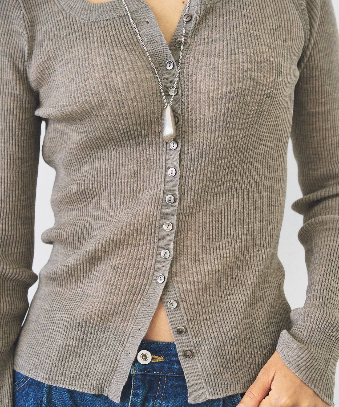 R'IAM RIB SEER プルオーバー（ニット／セーター）｜Plage（プラージュ