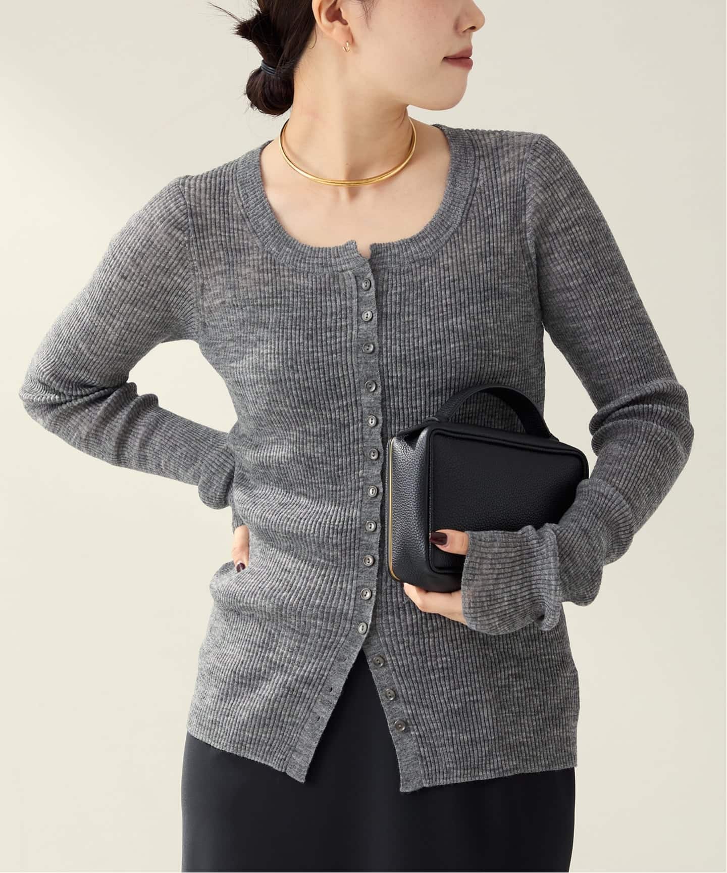 R'IAM RIB SEER プルオーバー（ニット／セーター）｜Plage（プラージュ