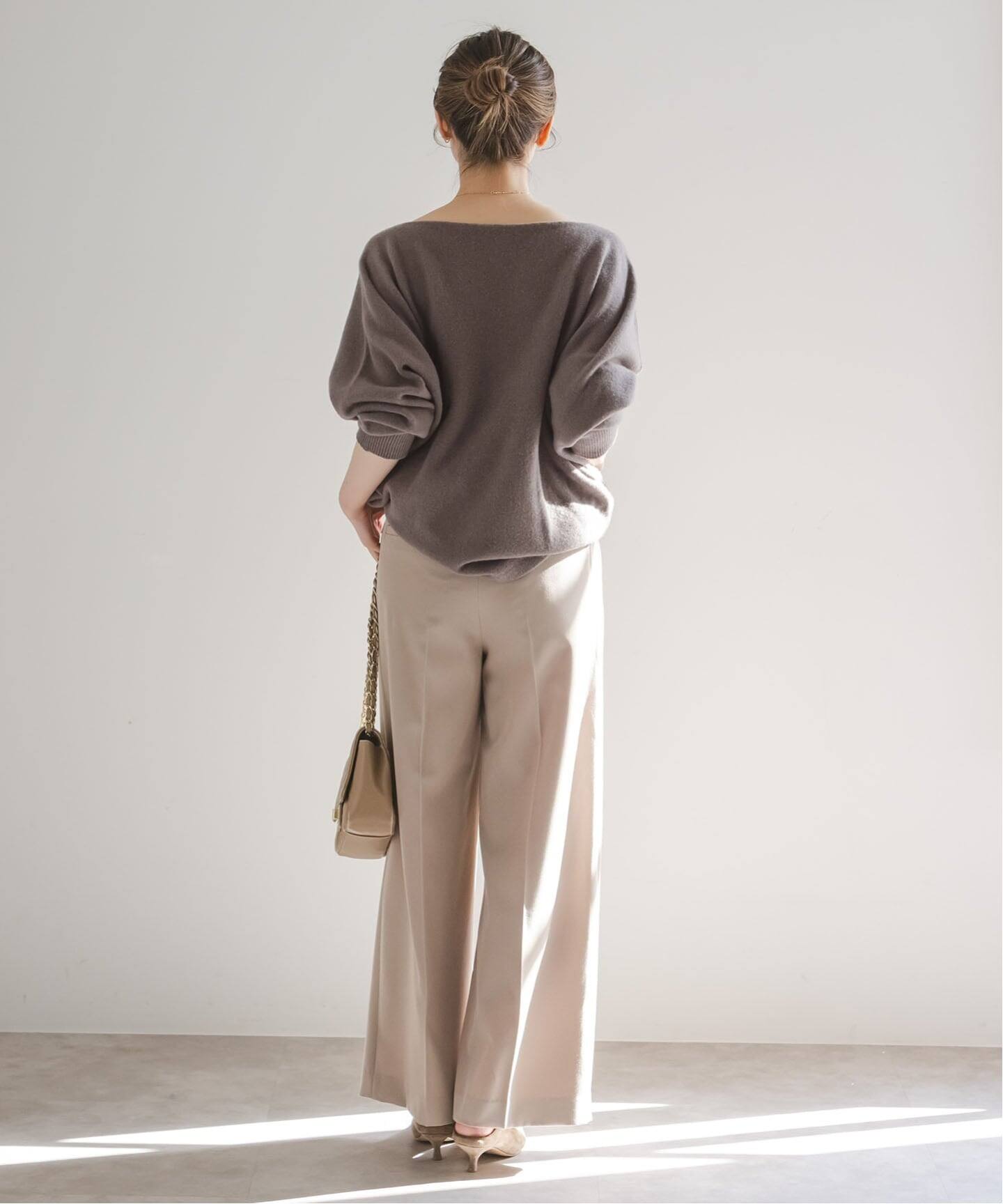 WEB限定カラー・追加4》ファインウールドルマンプルオーバー（ニット