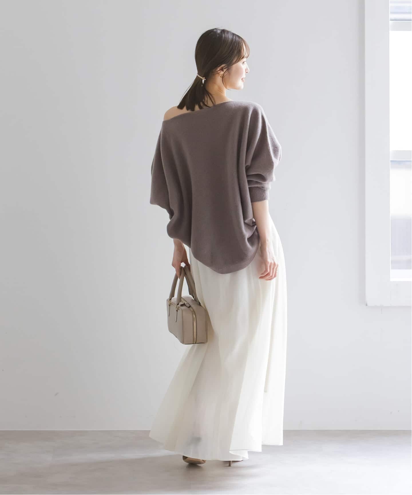 WEB限定カラー・追加4》ファインウールドルマンプルオーバー（ニット