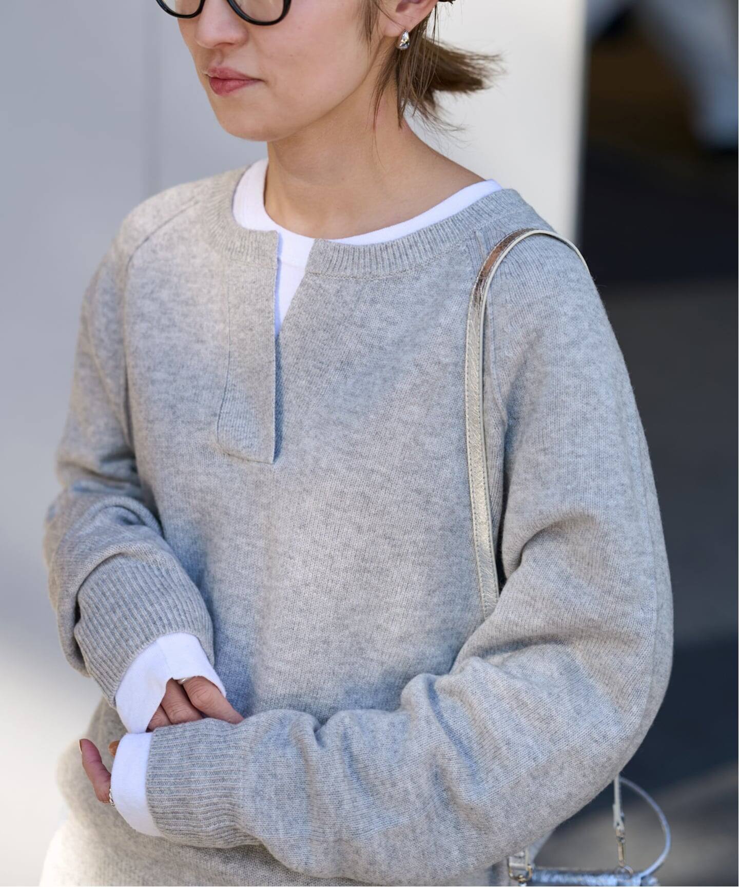 ≪追加≫ミドルゲージテンジクヘンリープルオーバー（ニット／セーター