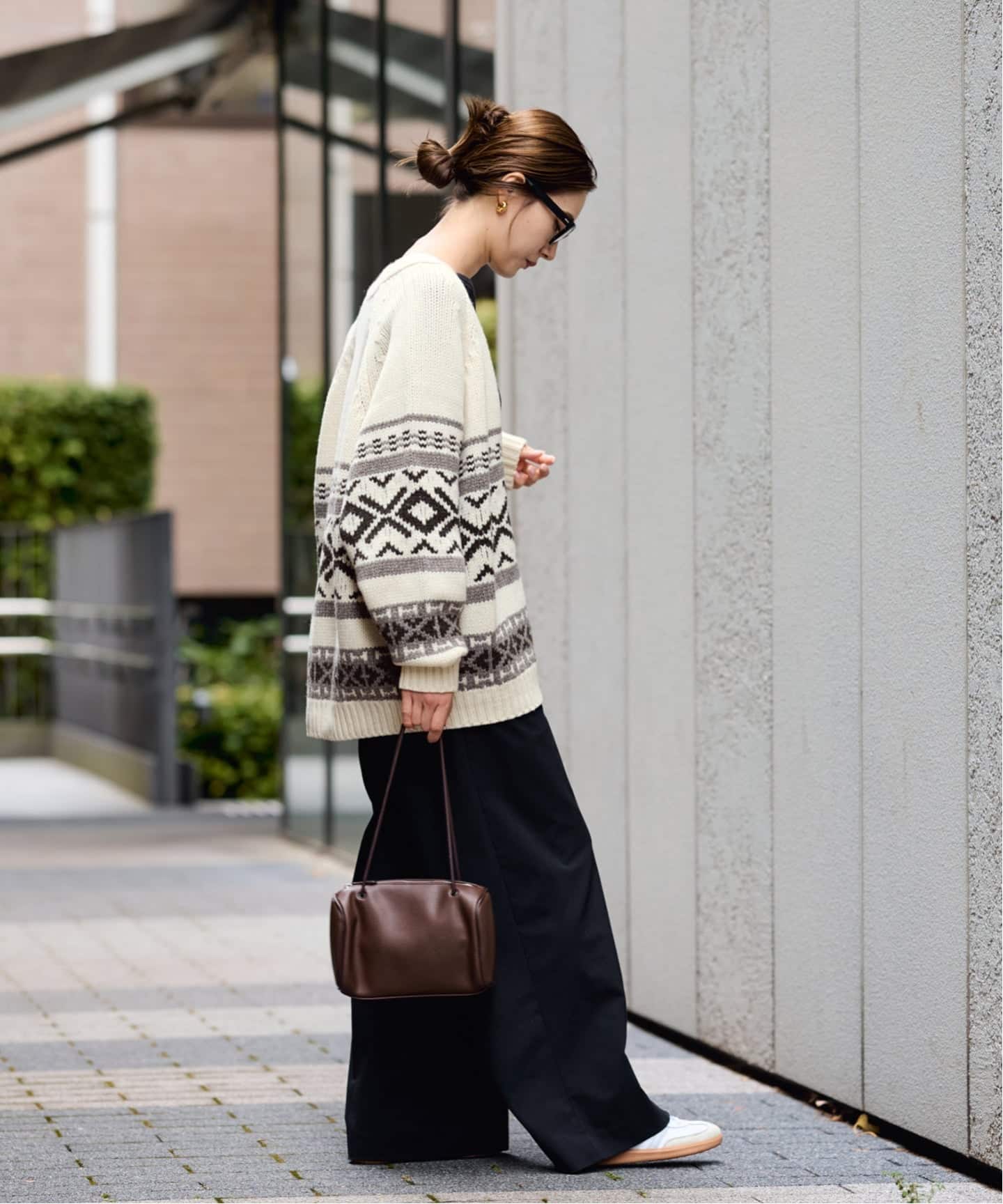 ジャガードカーディガン（カーディガン）｜FRAMeWORK（フレームワーク