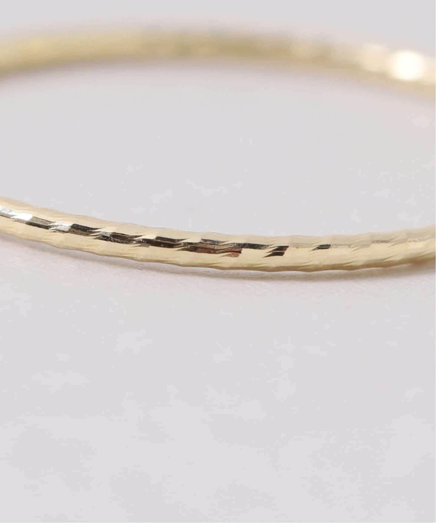 追加2》SLOBE カットワイヤーリング K10（リング）｜SLOBE IENA