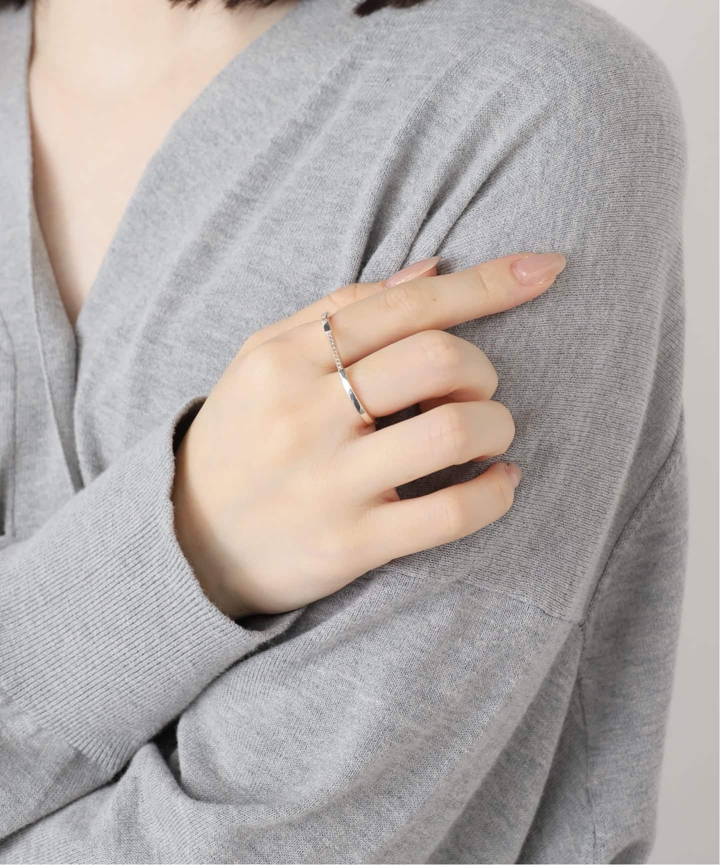 Hirotaka/ヒロタカ ALL ABOUT BASICS ダブルフィンガーリング（リング