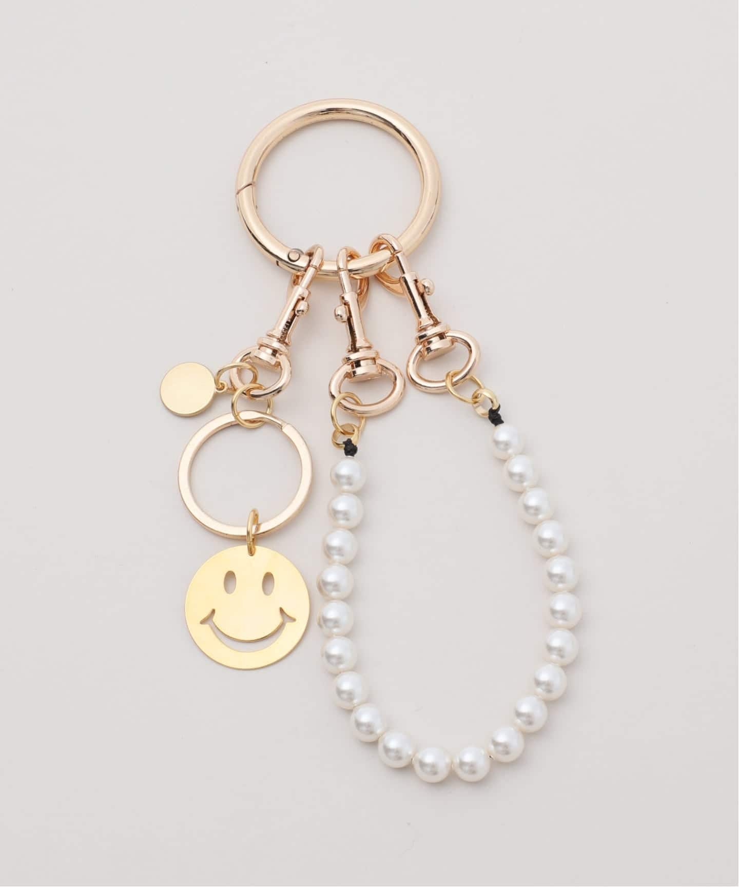 別注【VENESSA ARIZAGA】Happy Pearl Keyri：キーチャーム（キーケース