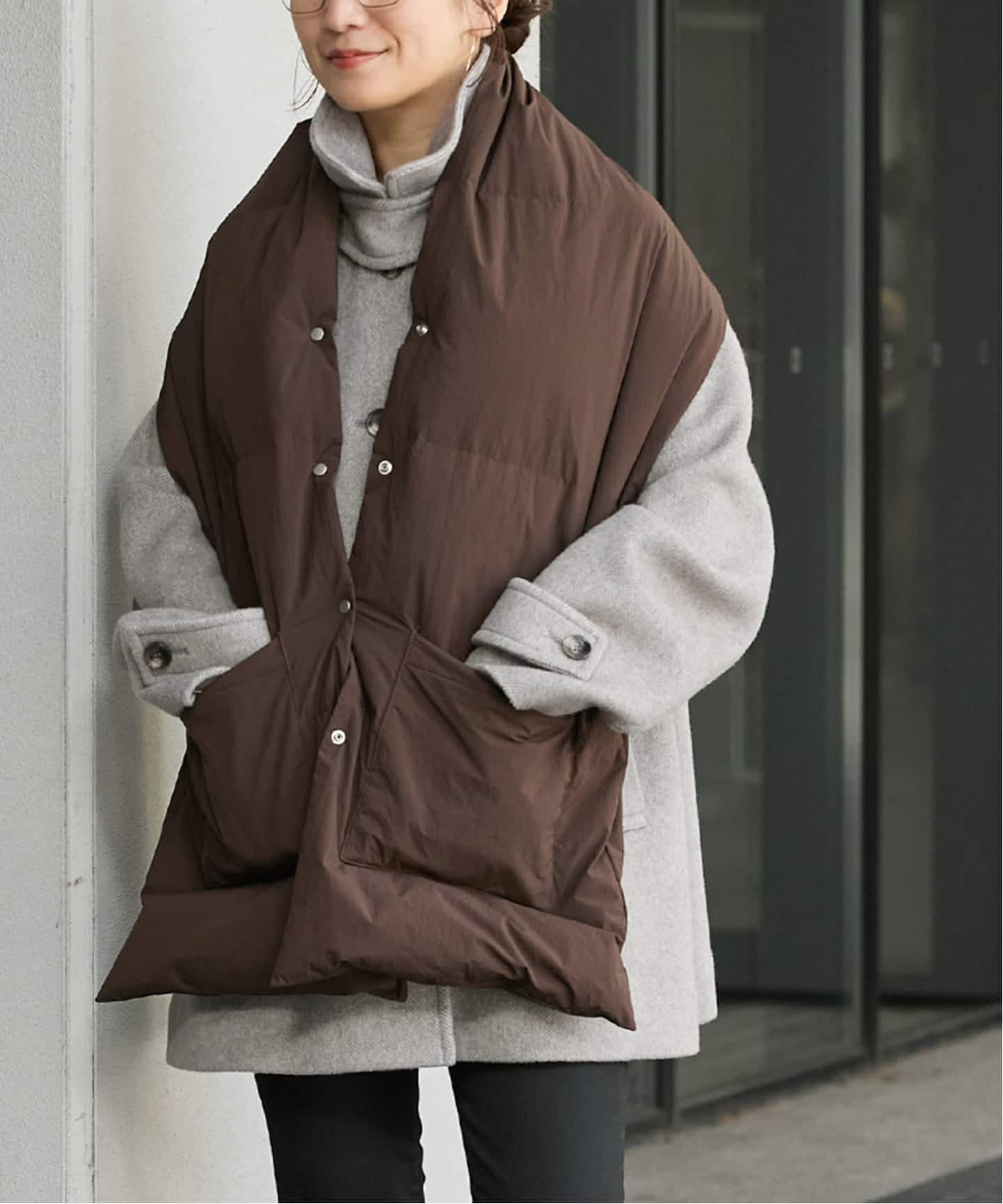 追加》ナイロンタフタダウンマフラー（マフラー）｜JOURNAL STANDARD