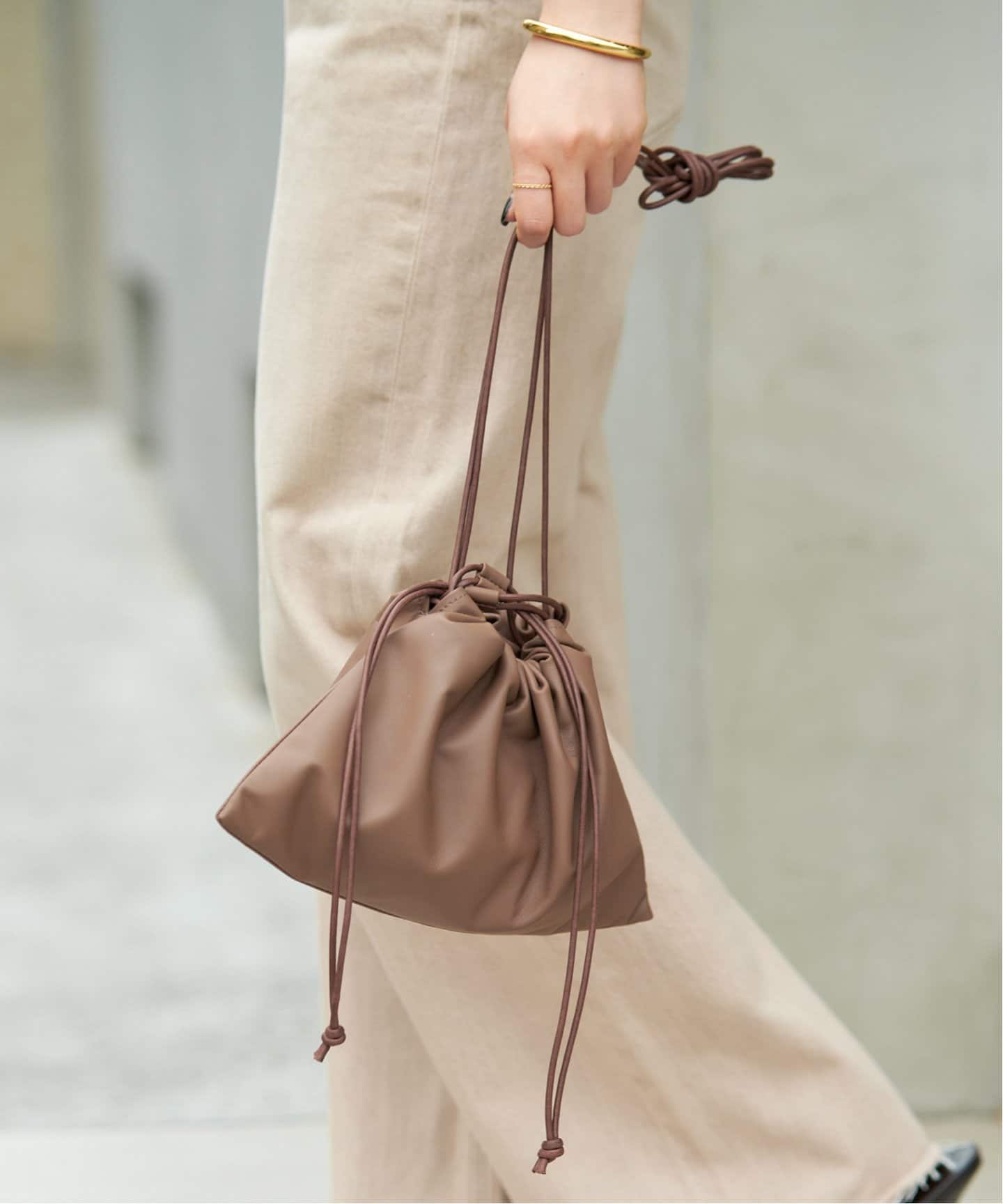 WEB限定追加》les Tendre leather clutch バッグ 4（ショルダーバッグ