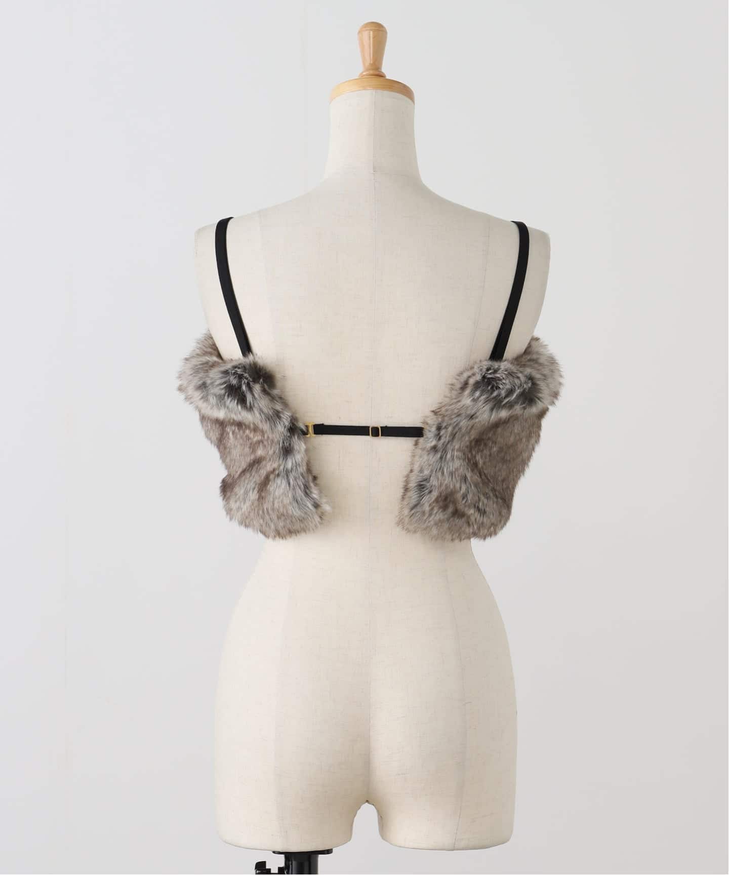 FUMIE TANAKA(フミエタナカ)】animal far bustier：ビスチェ（その他