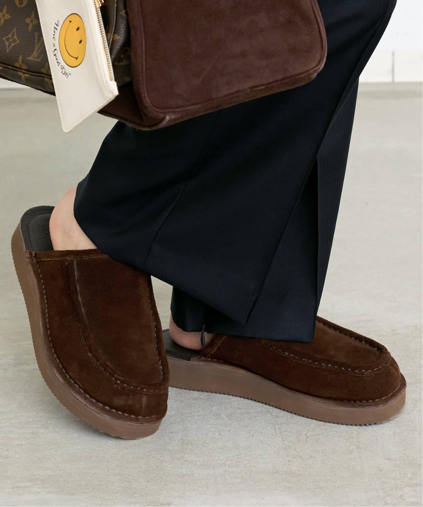 SUICOKE/スイコック】 MOCCASIN MULE（スリッポン）｜L'Appartement
