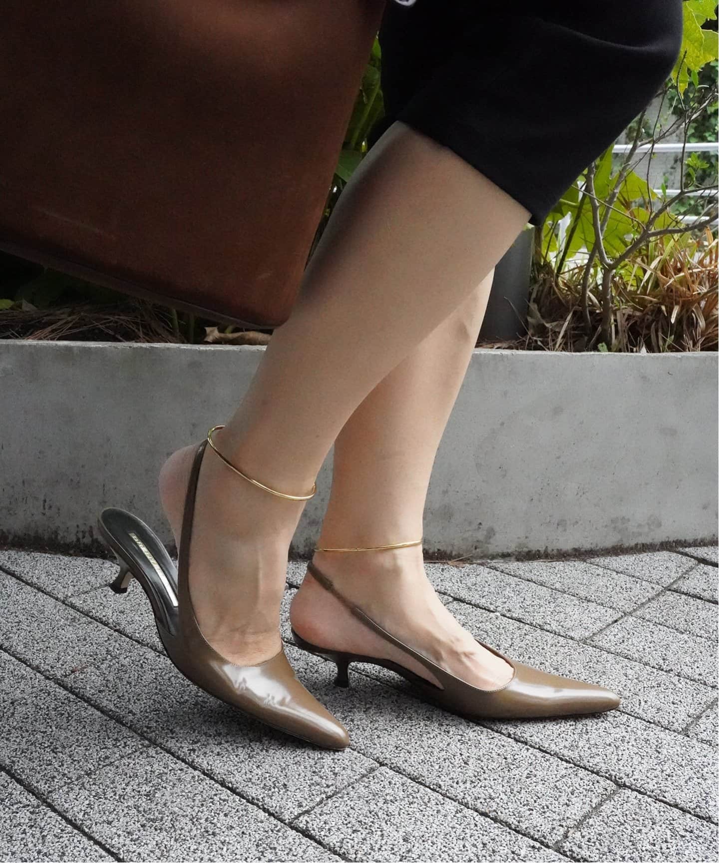 BRENTELLA/ブレンテッラ】AUDREY スリングバック パンプス（パンプス