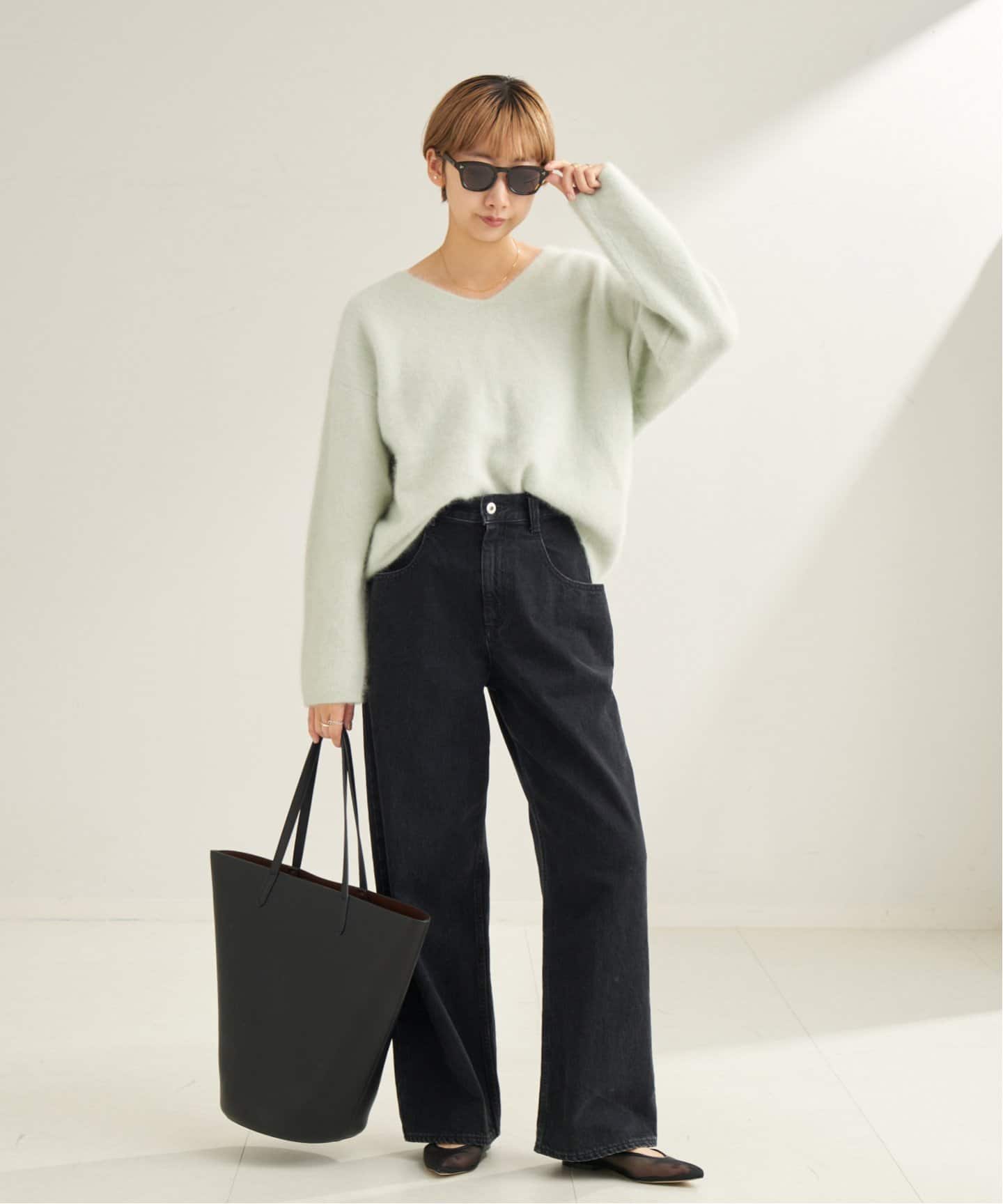 CORSO ROMA 9 TINA2720 ブラック ミュールプラージュ