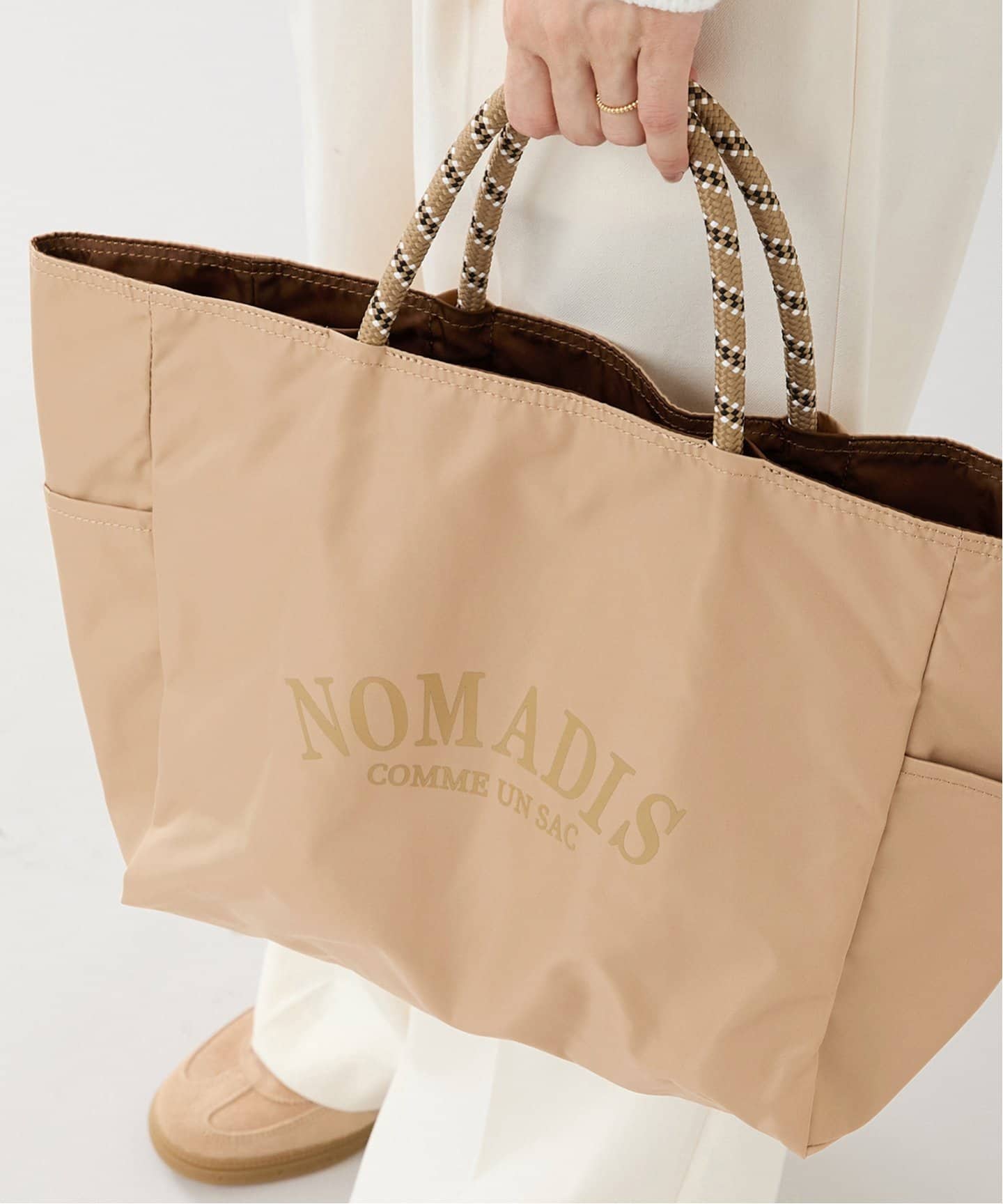 WEB限定/追加》NOMADIS/ノマディス 別注 SAC WIDE リバーシブルトート