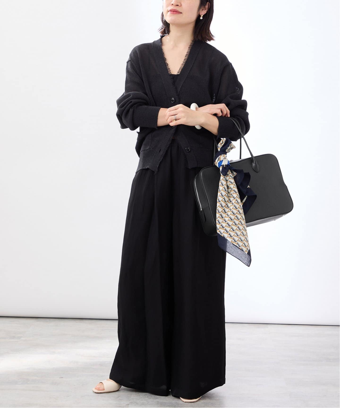 MAISON CANAU（メゾン カナウ） ボックスボストン Lハンドル 別注