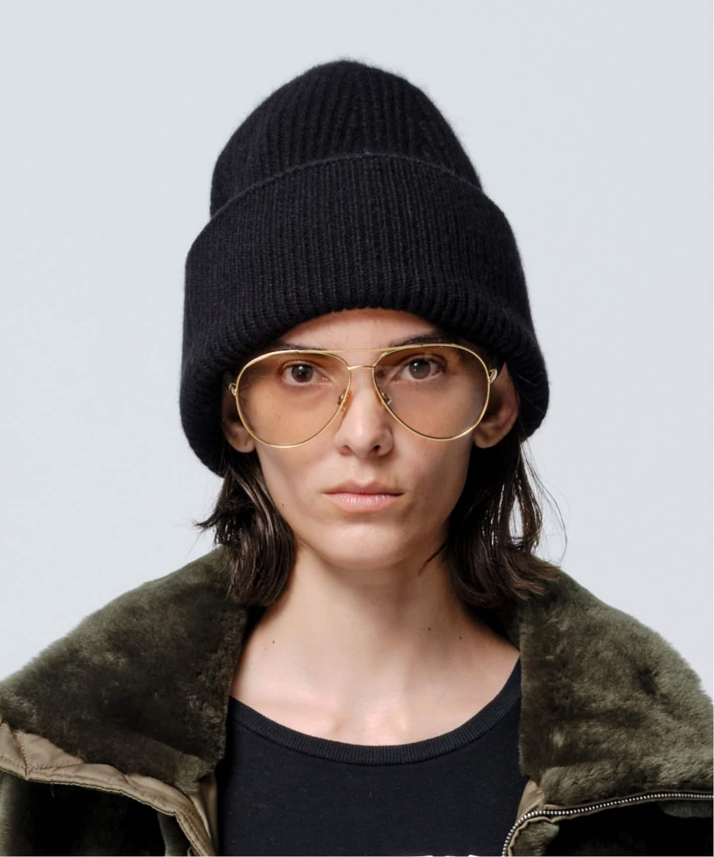 LANEUS/ラネウス】 BEANIE（ニットキャップ・ビーニー）｜L